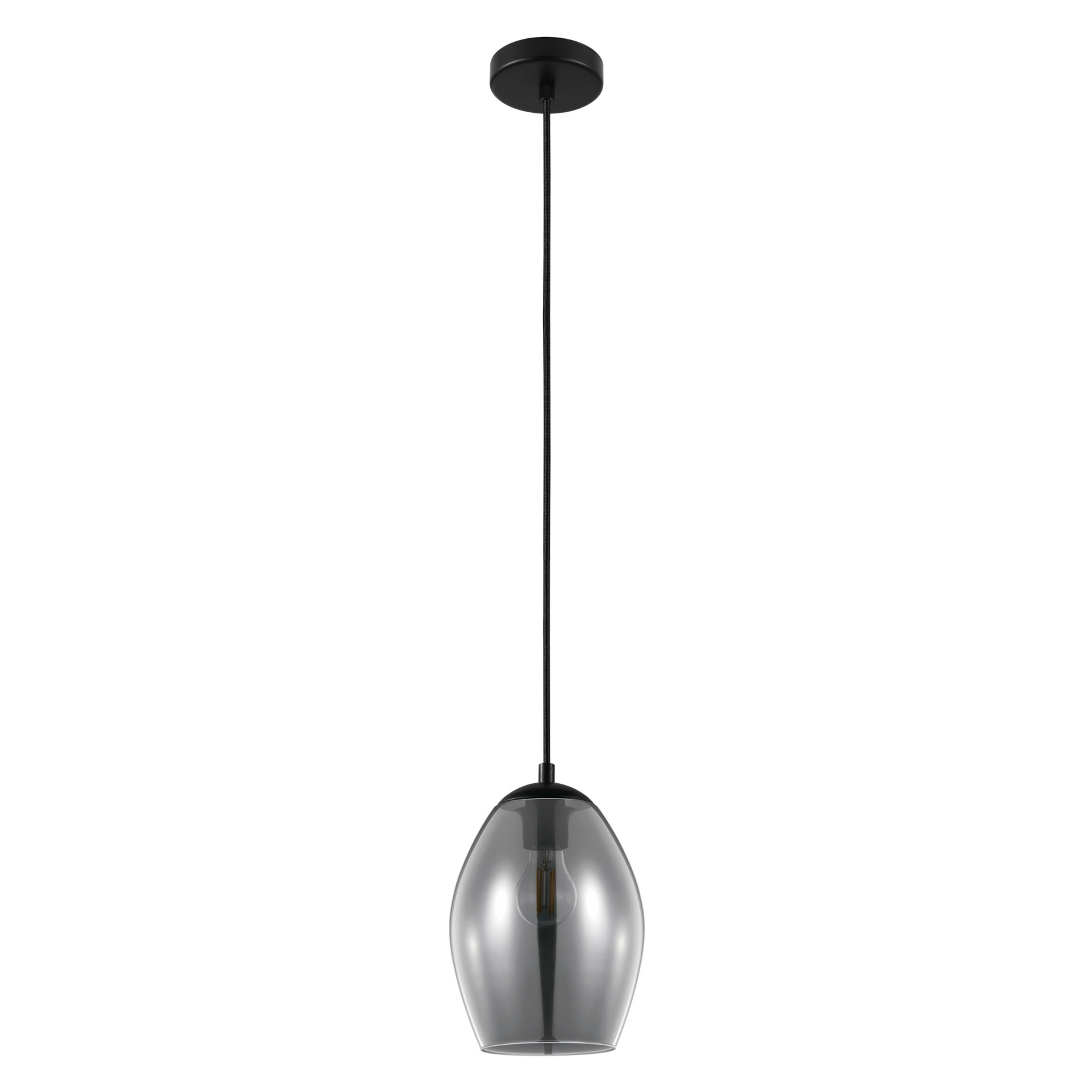 Suspension Estanys, noire, à 1 lampe - EGLO Stars of Light