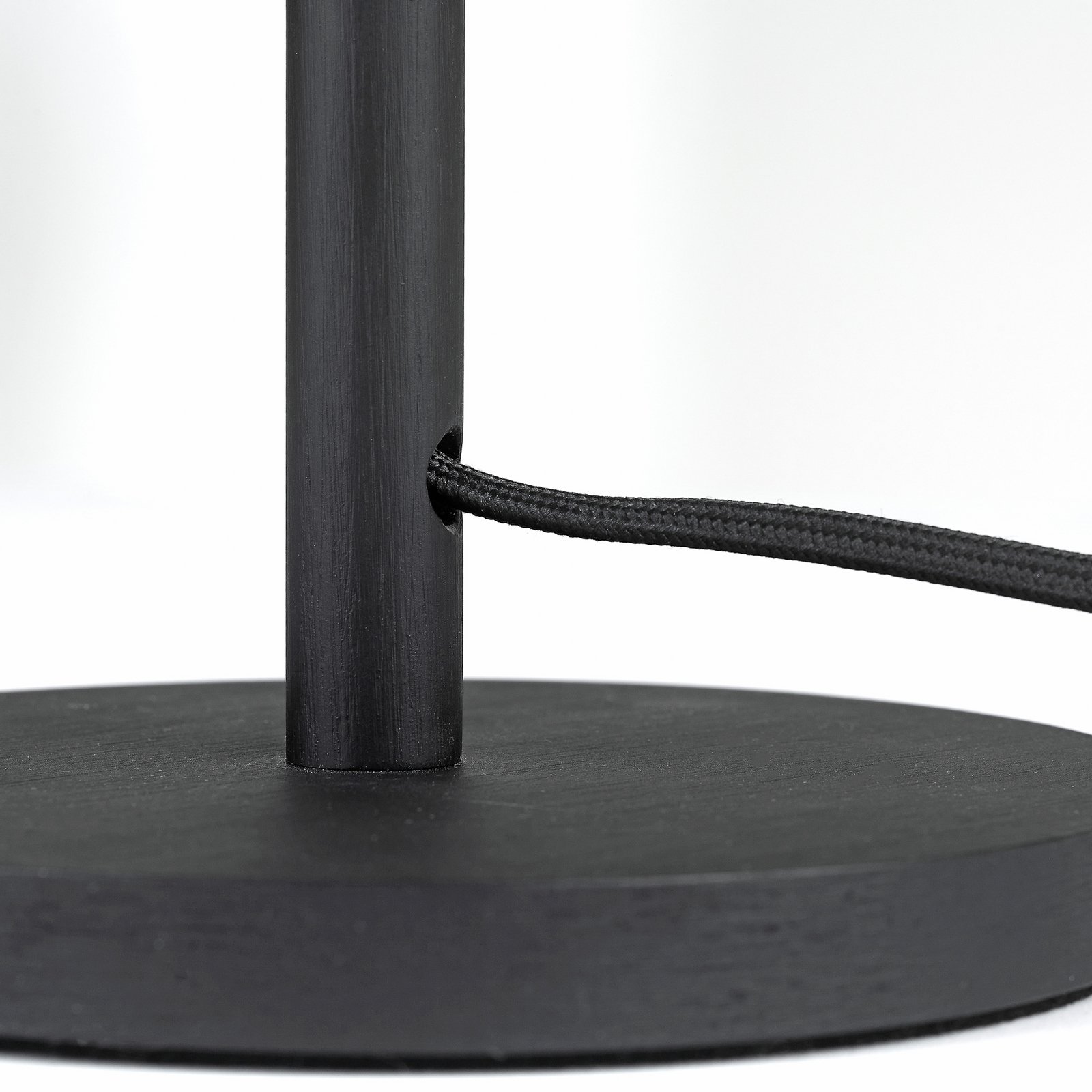 GOOD & MOJO Stehlampe Java, schwarz, 141 cm, Bambus, GU10