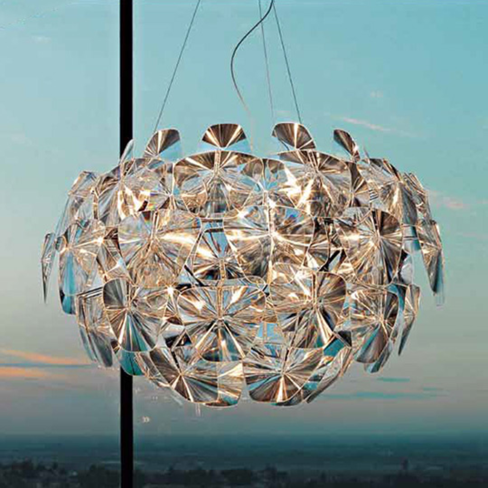 Door Spanje stel je voor Design hanglamp Hope, 110 cm | Lampen24.nl