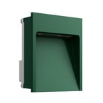 My Way Outdoor Built-in Wall Lamp 110X100 3000K Forest Green - Flos