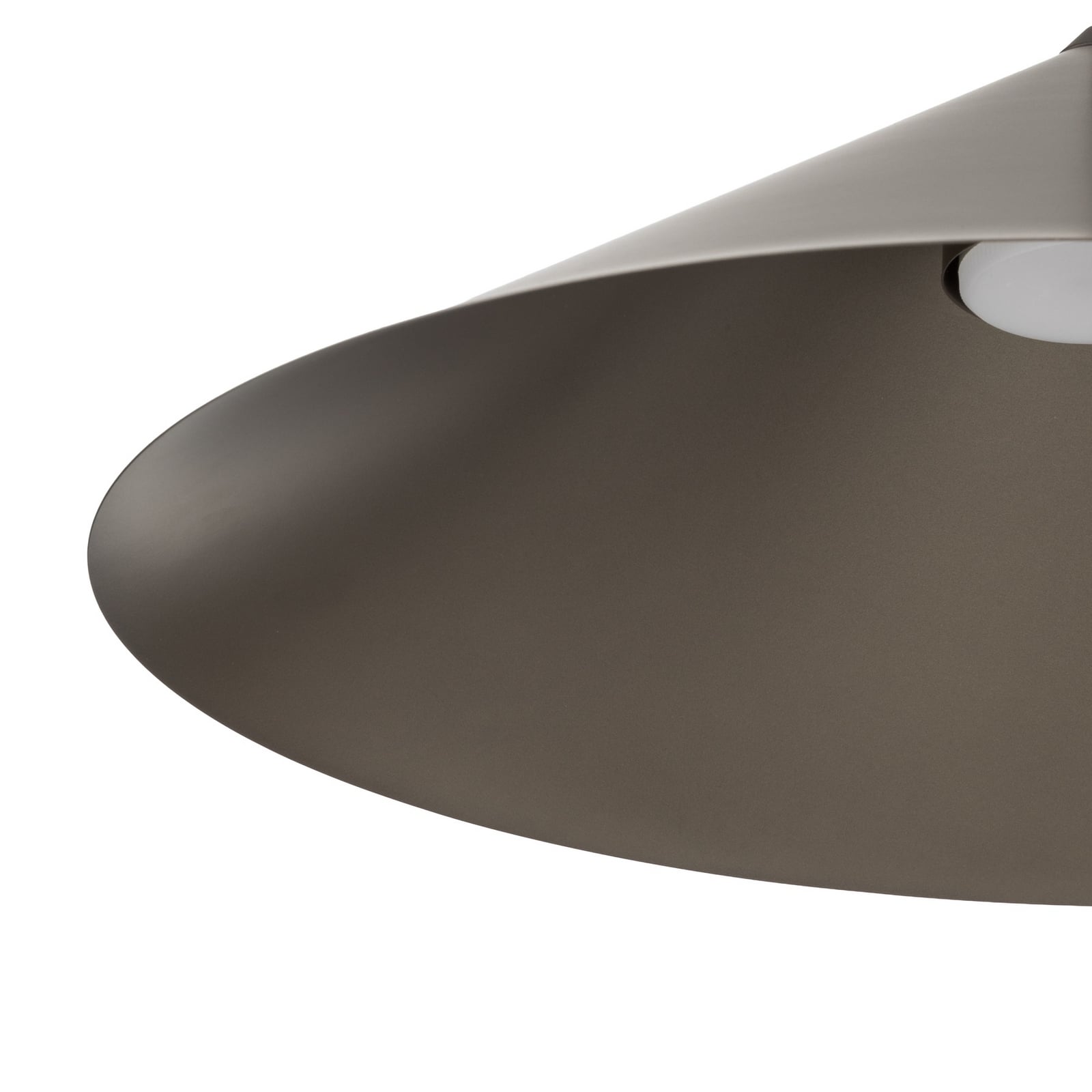 Hängeleuchte Lume XL, braun, Metall, Ø 49 cm, GX53 Hängeleuchte Lume XL, braun, Metall, Ø 49 cm, GX53
