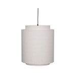 Sable Hängelampe, sandfarben, Ø 40 cm, Textil - HÜBSCH