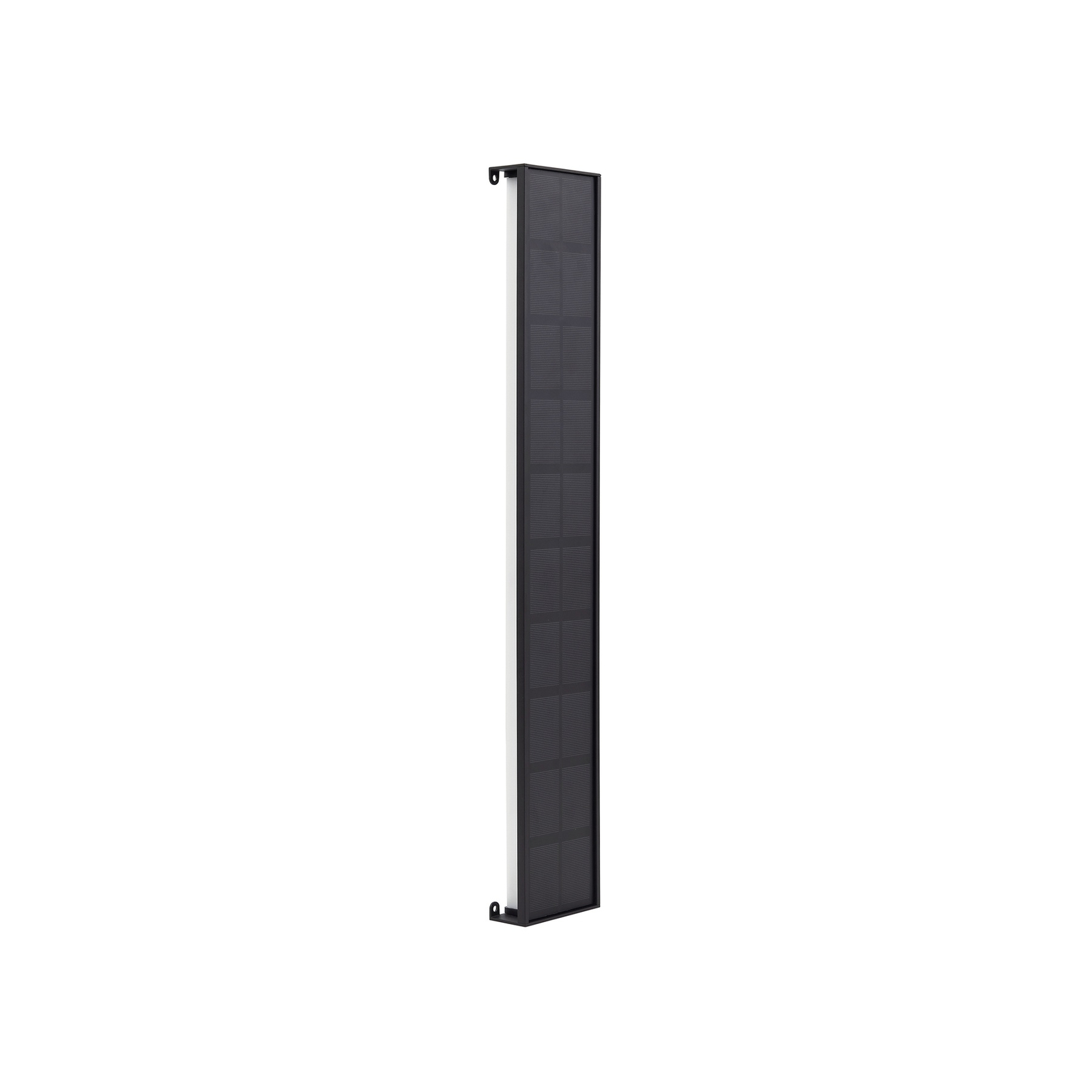 Lindby LED solar wall light Laarni, dimmable, IP54, black