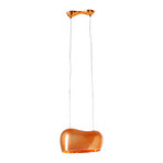 KARE hanglamp Cloud, koper, glas, 2-lamps, GU10