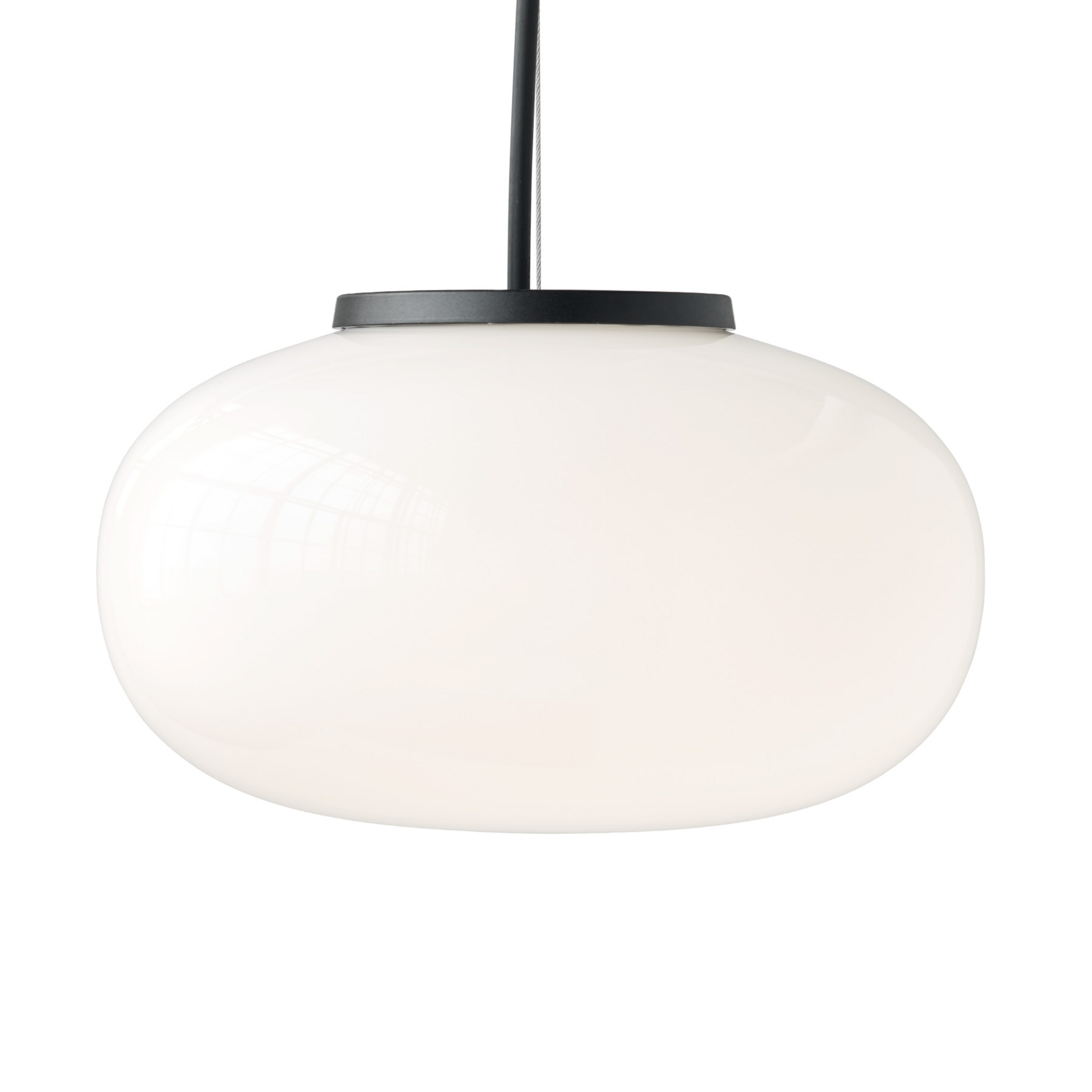 Karl-Johan Suspension Ø230 Opal Glass - New Works