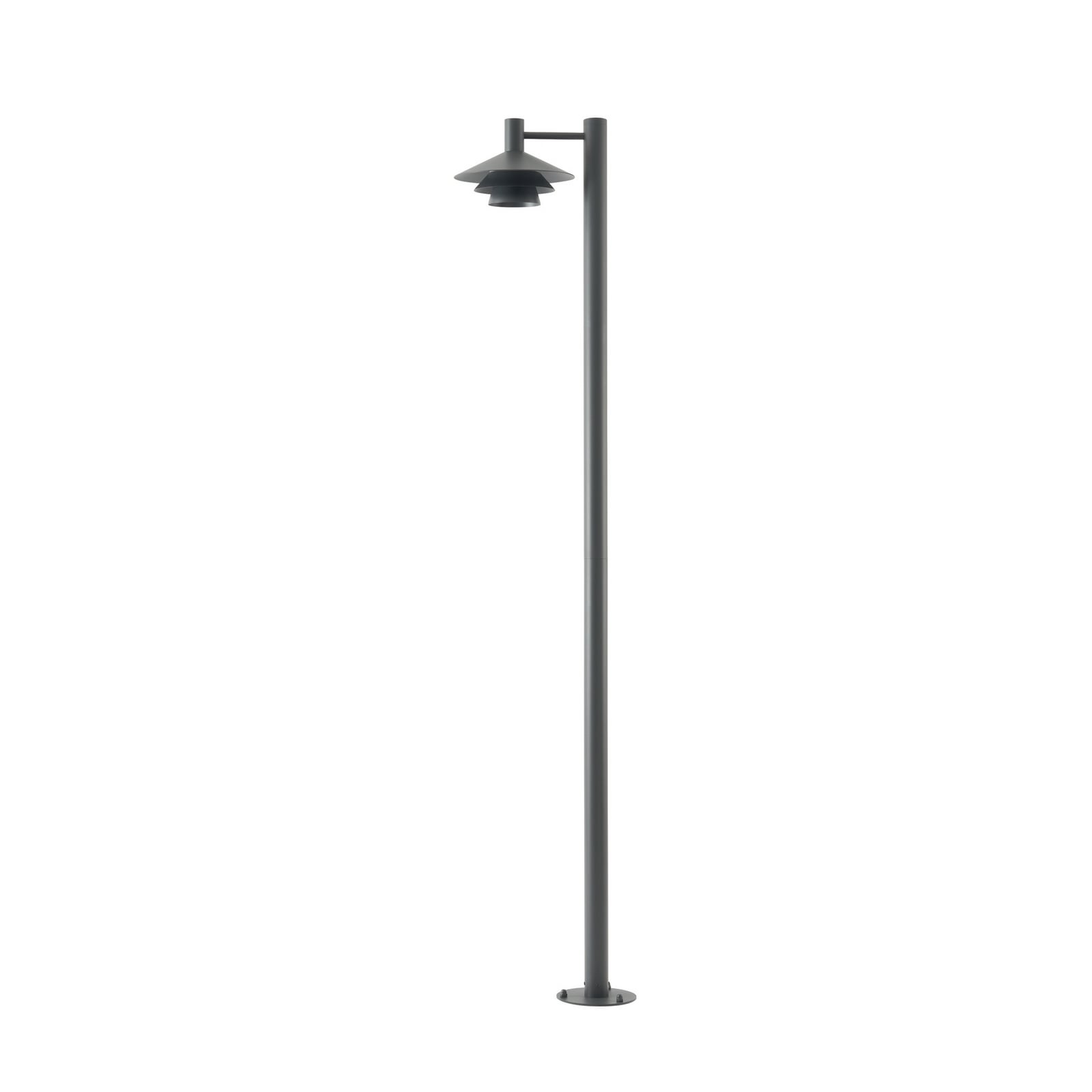 Montaro LED-Außenleuchte, anthrazit, 220 cm, IP54, Aluminium - Lucande