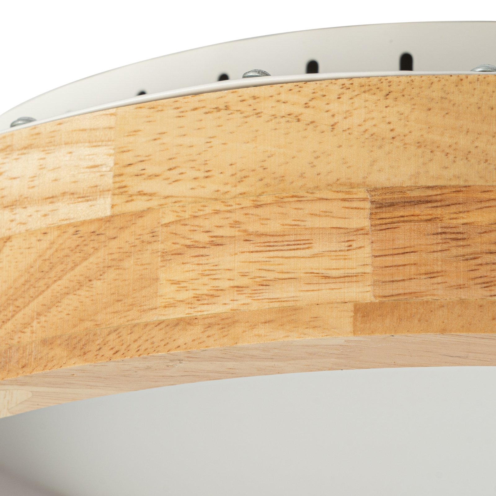 Lucande LED-Deckenleuchte Samvel, Ø 40 cm, Holz