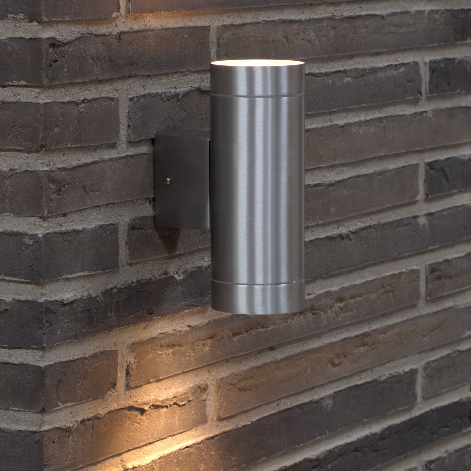 Tin Maxi Double Lampa Ścienna Alu - Nordlux