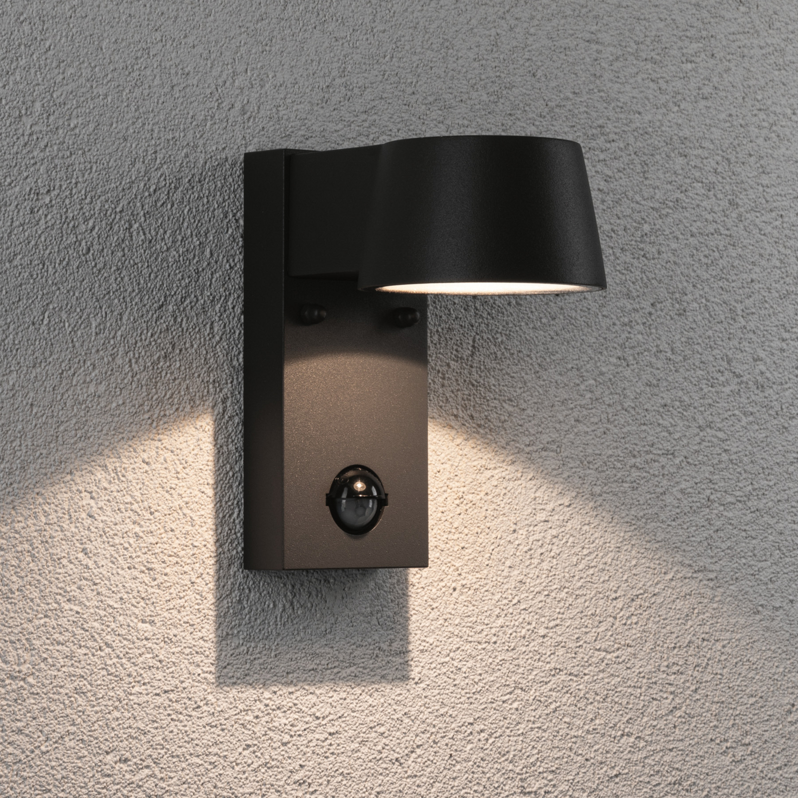 Capea Außenwandleuchte m/Sensor Alu/Anthrazit - Paulmann