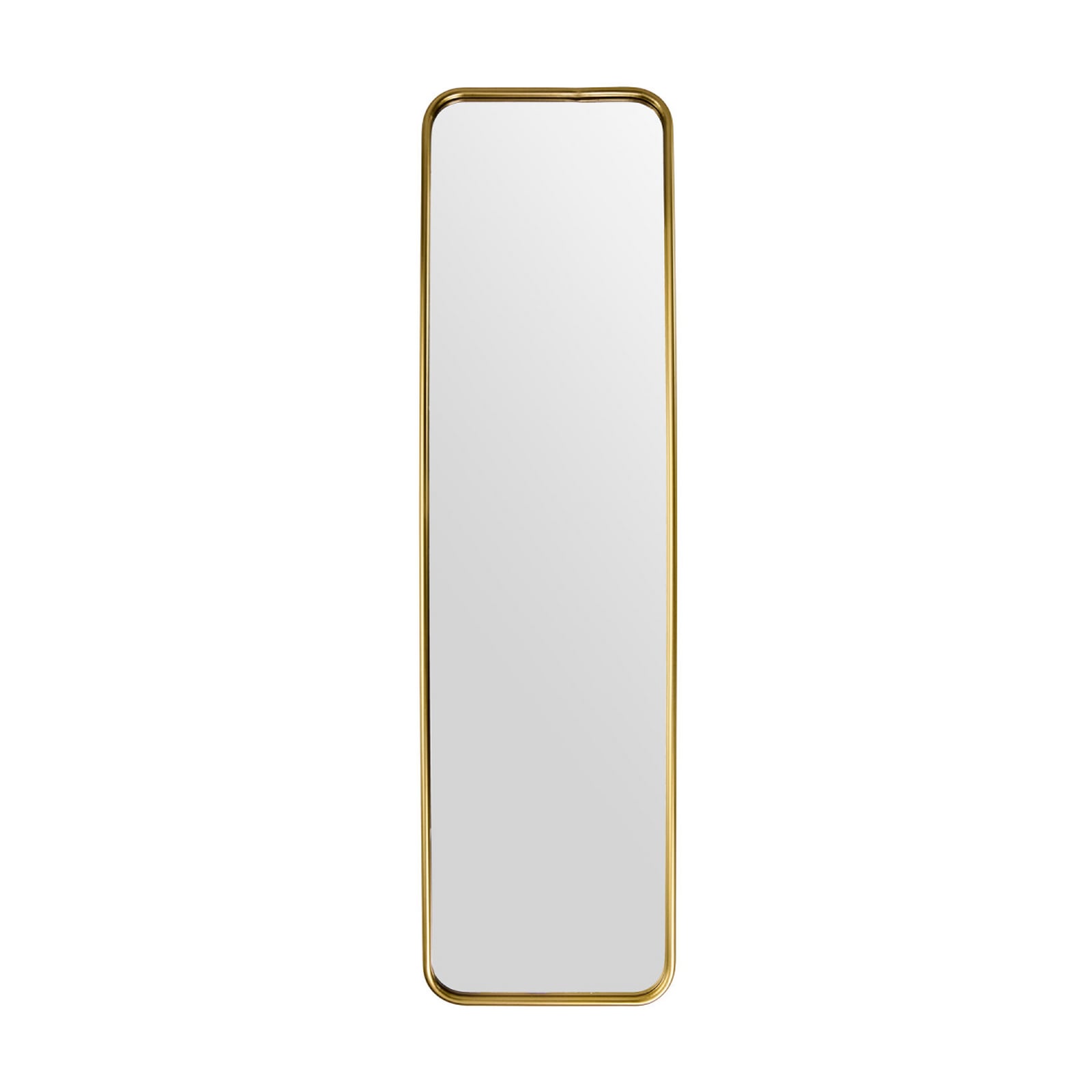 Specchio da parete HDMirror, dorato, 129 x 35 cm - House Doctor