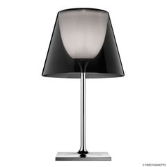 FLOS KTribe T2 lampada da tavolo, grigio fumo