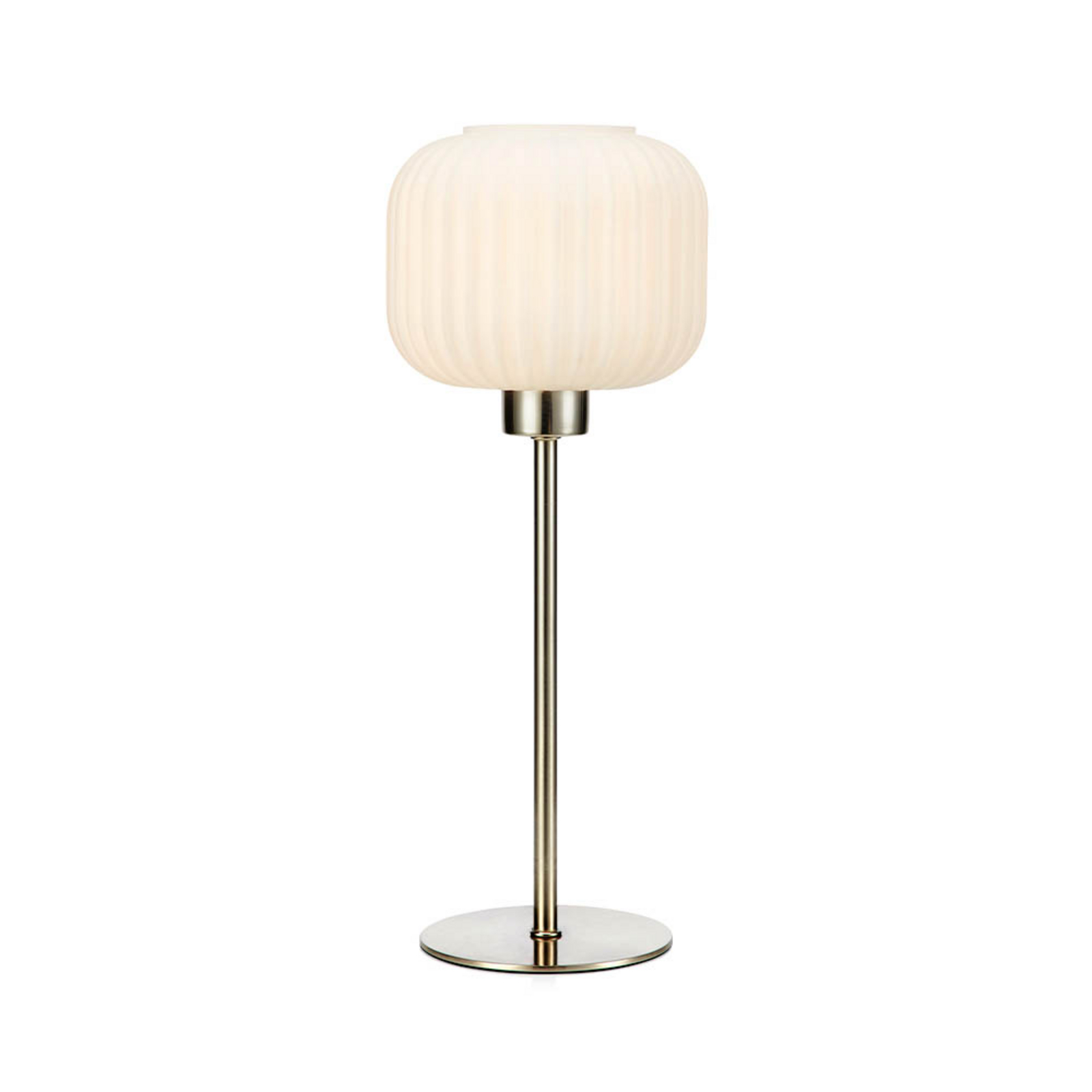 Sober Table Lamp Small Steel/White - Markslöjd