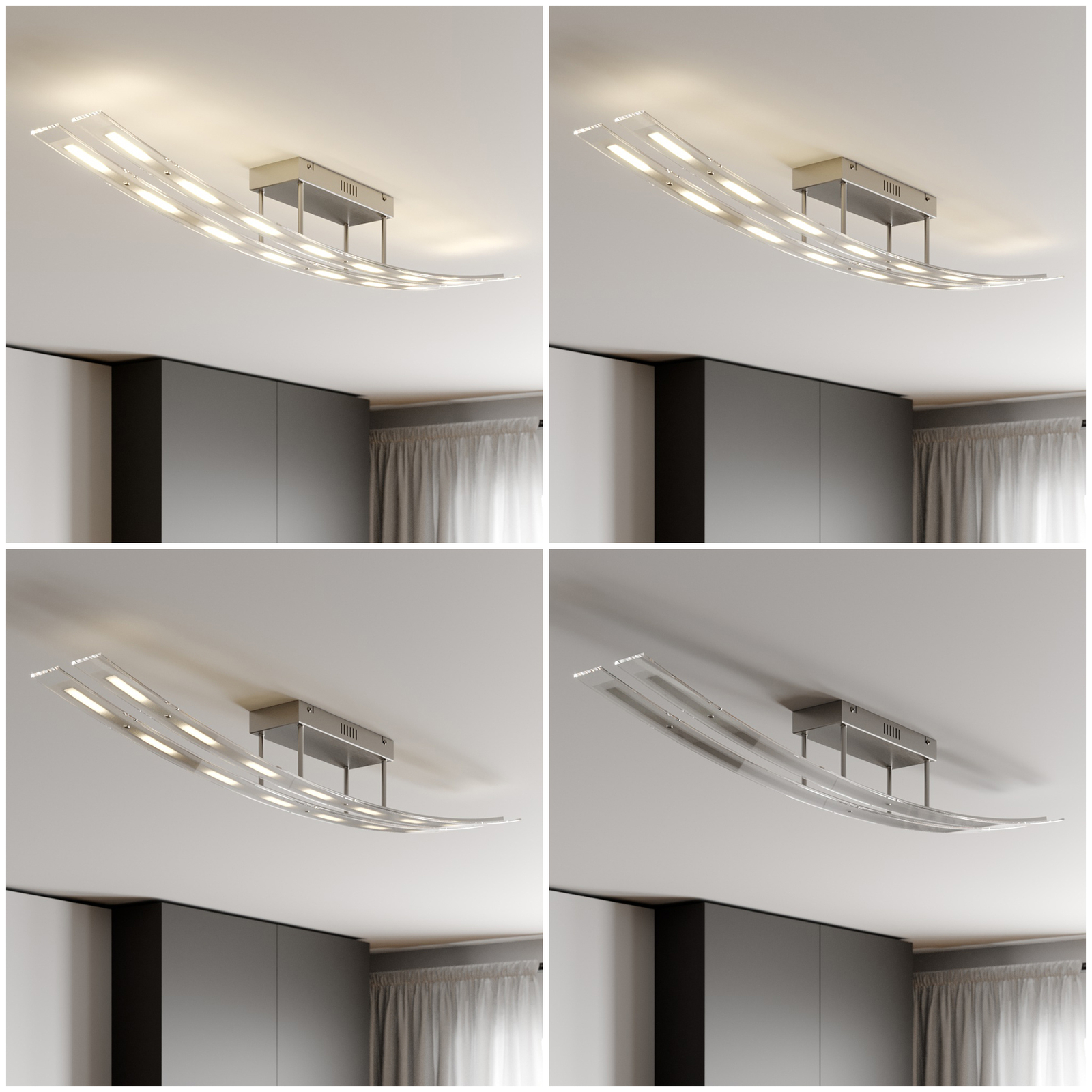 LED Röhre Tube Leuchtstoffröhre Lichtleiste Deckenleuchte Lampe Dimmbar 30-120 