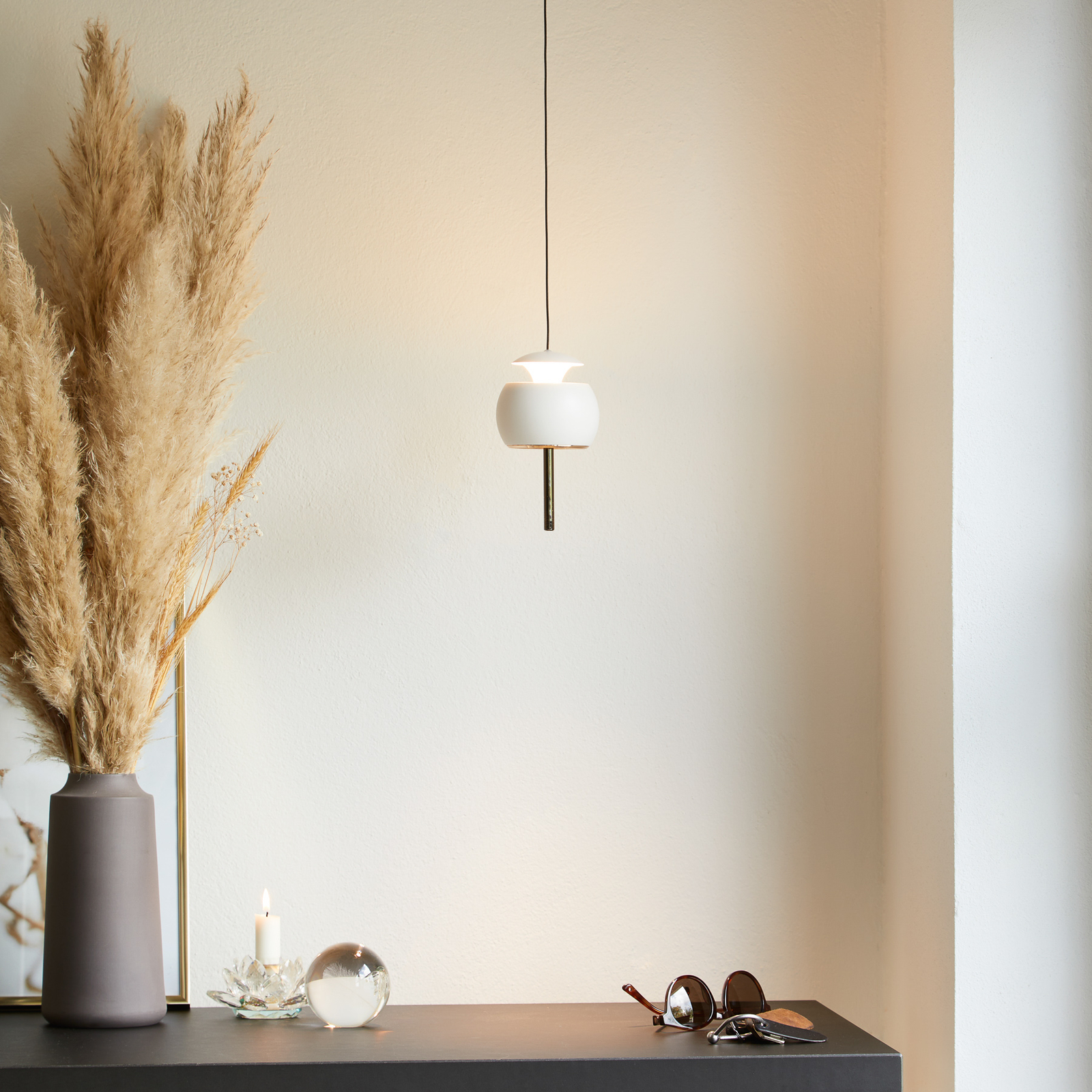 Parachute Pendant White - Loom Design
