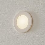 BEGA Accenta LED recessed wall lamp round with frame