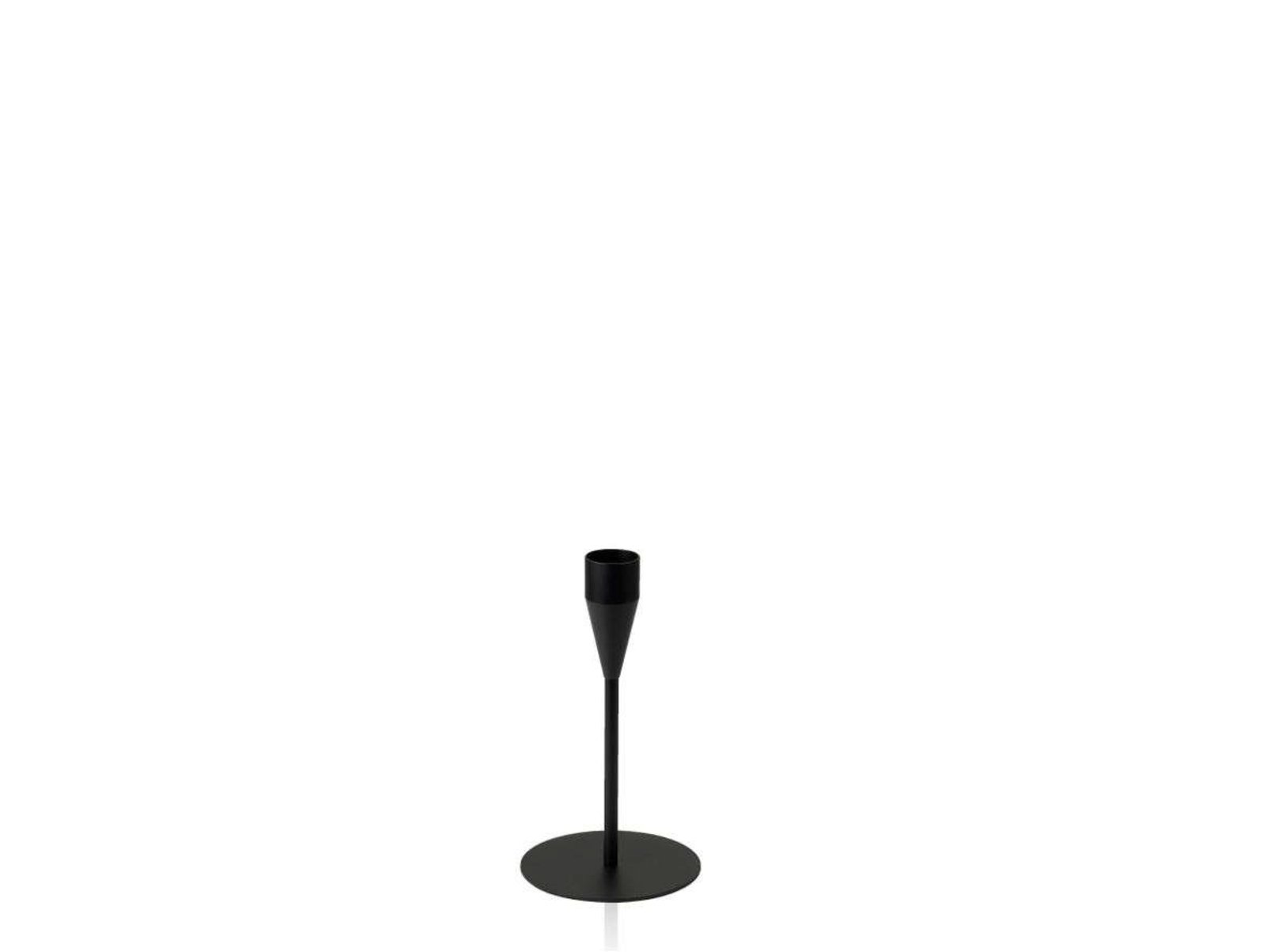 Mars Maxi Ljusstake H32 Black - Piet Hein