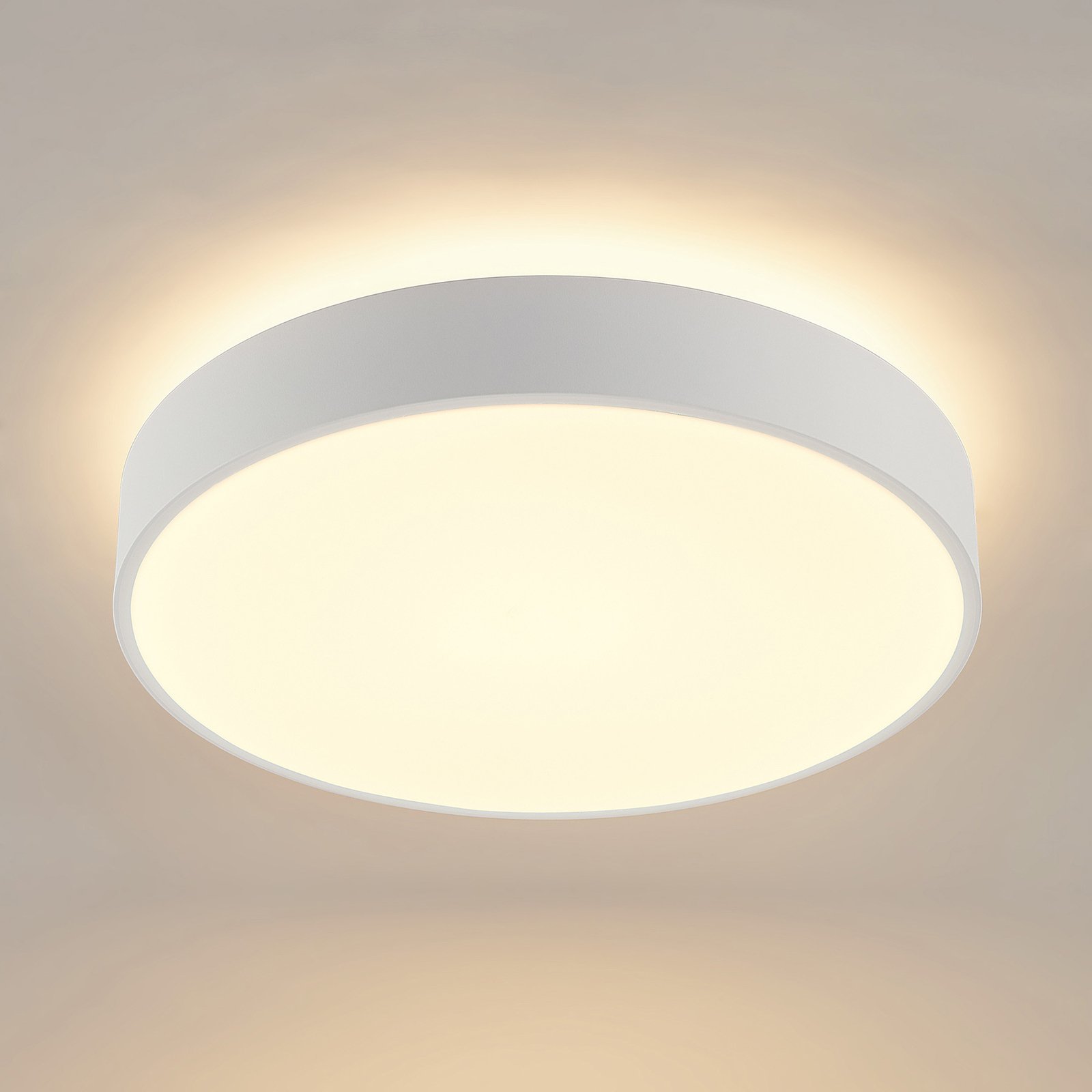 Arcchio Vanida plafonnier LED, blanc, 40 cm
