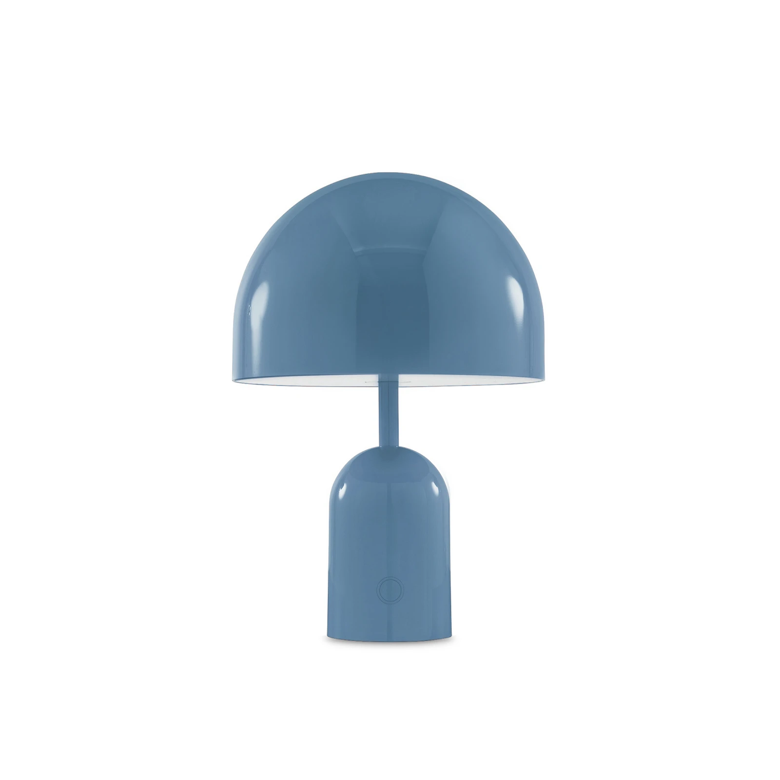 Tom Dixon Lampa stołowa na akumulator BELL PORTABLE, jasnoniebieska 28 cm IP44