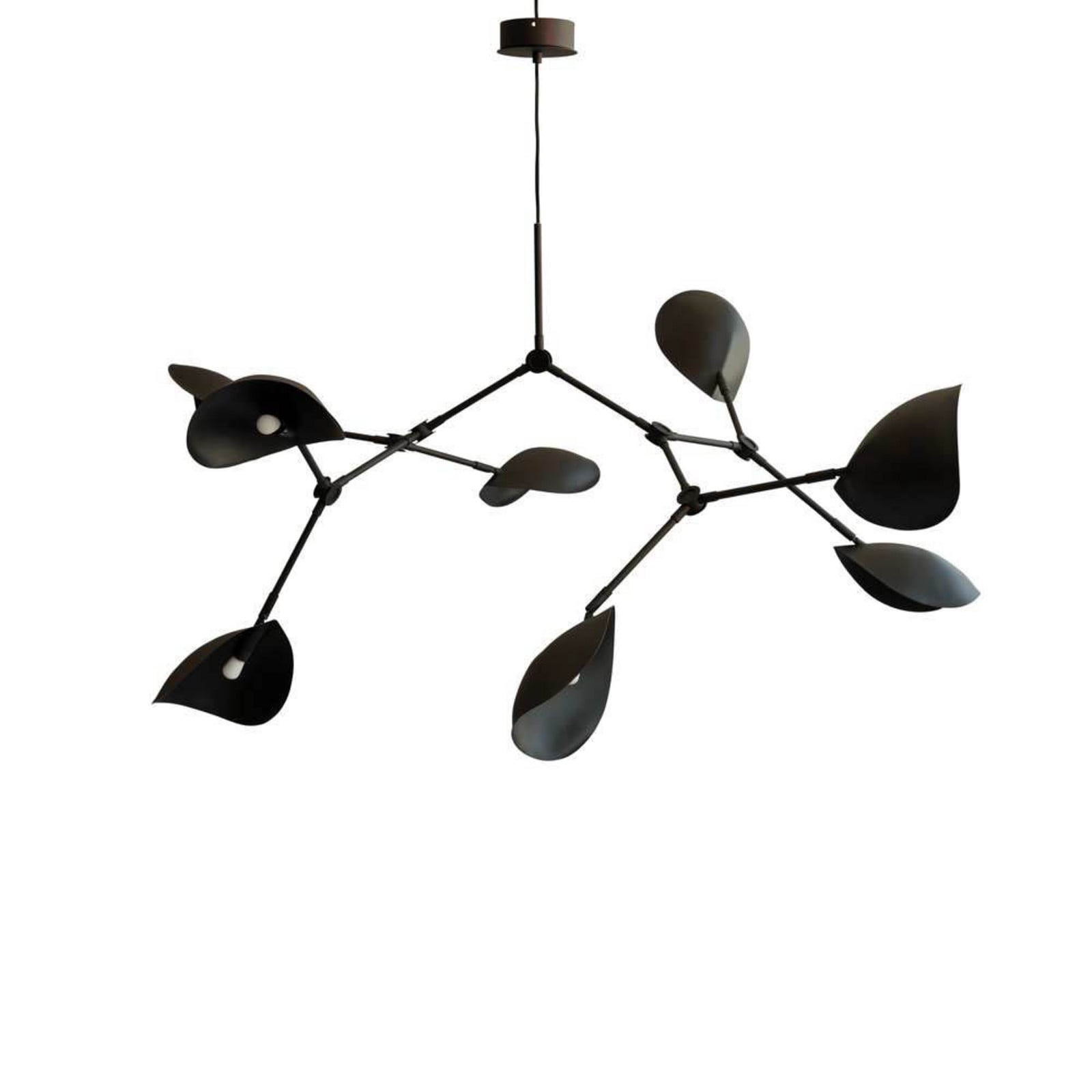 Stingray Kronleuchter Burned Black 101 COPENHAGEN - Esszimmer - Metall