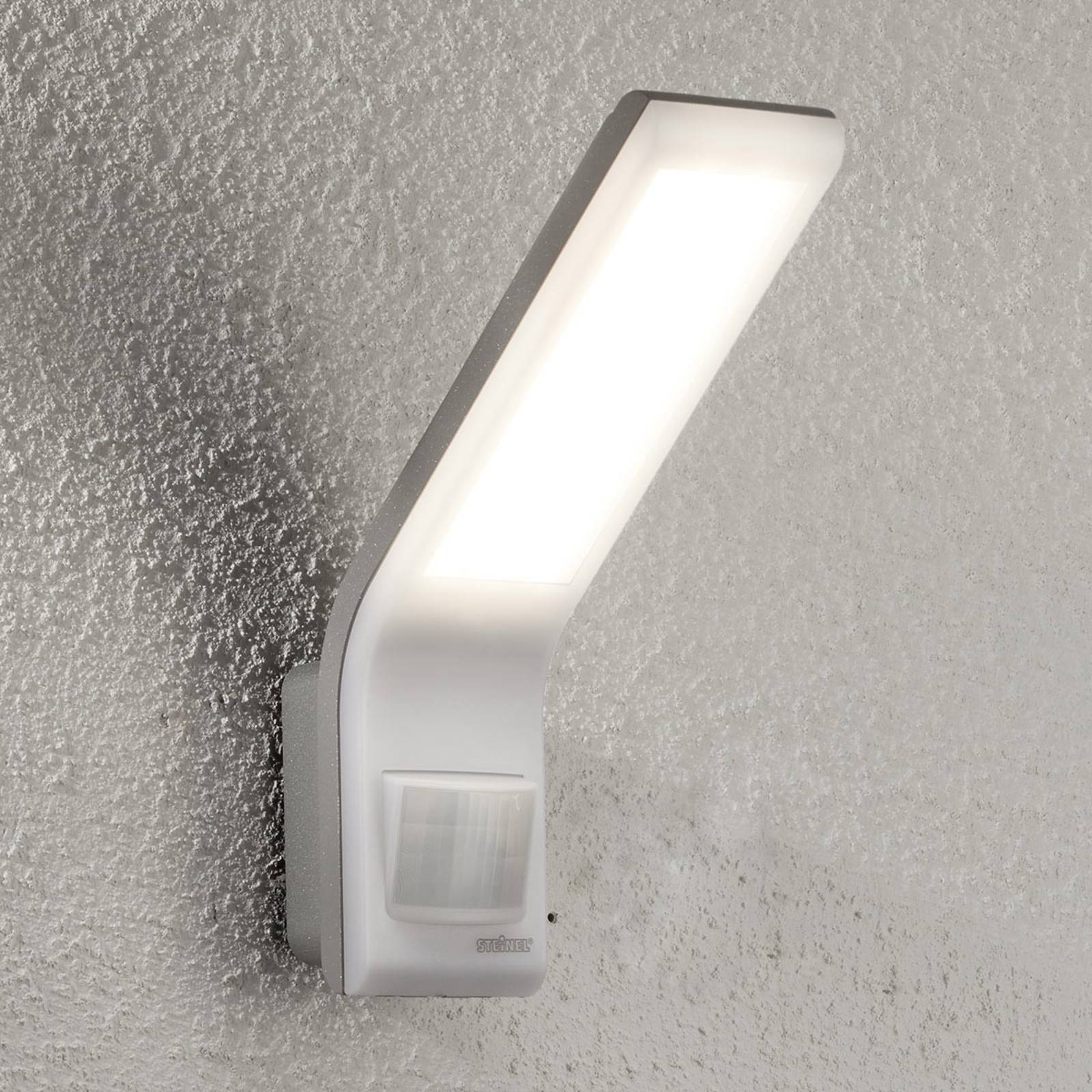 STEINEL XLED slim S Außenwandleuchte weiß