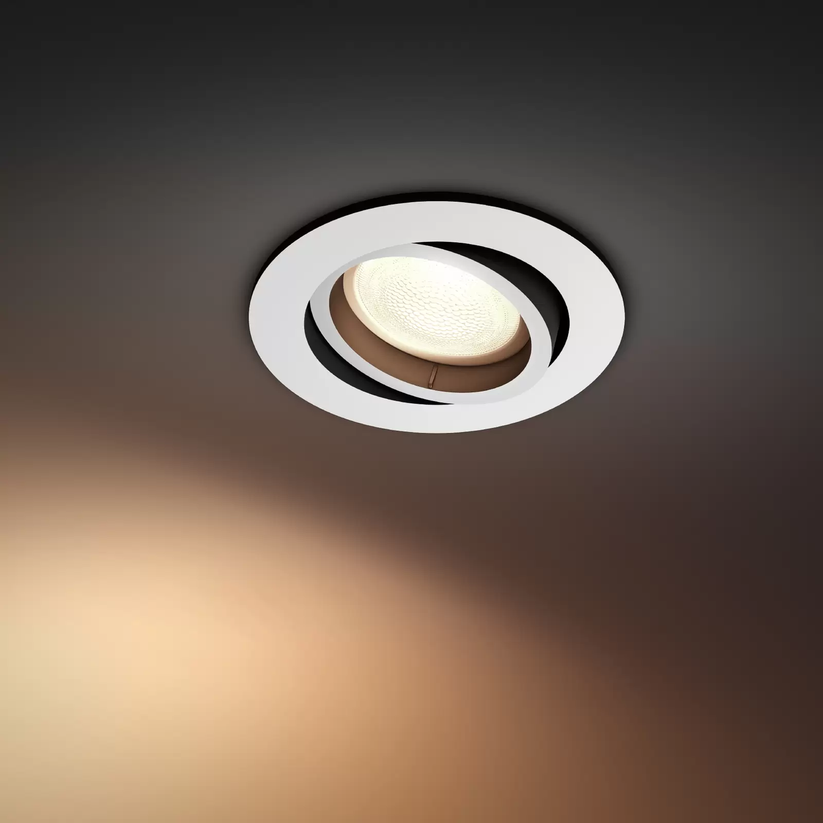 Philips LED-Einbauspot rund, Centura Hue weiß