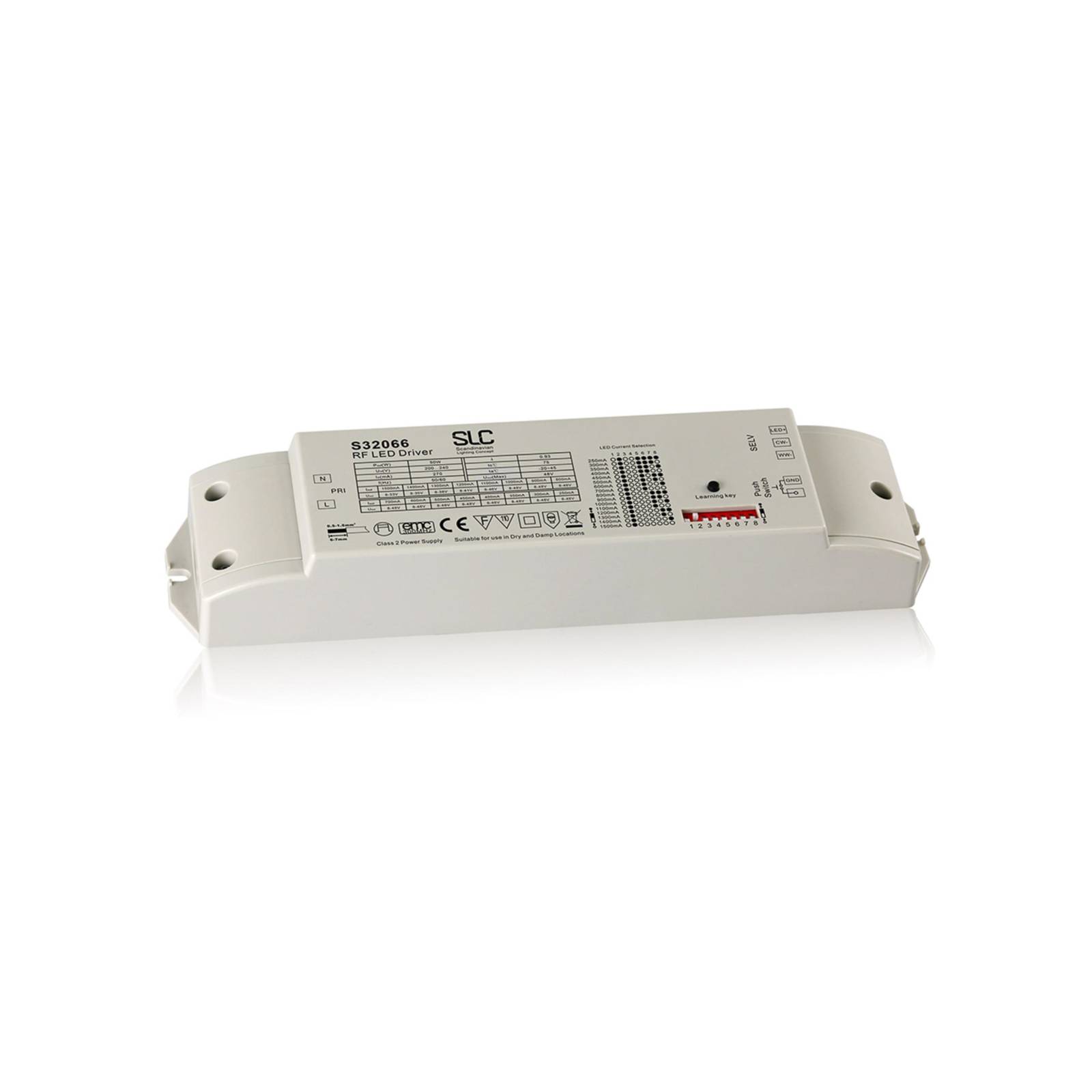 The Light Group SLC driver LED RF CC Multi TW 50 W