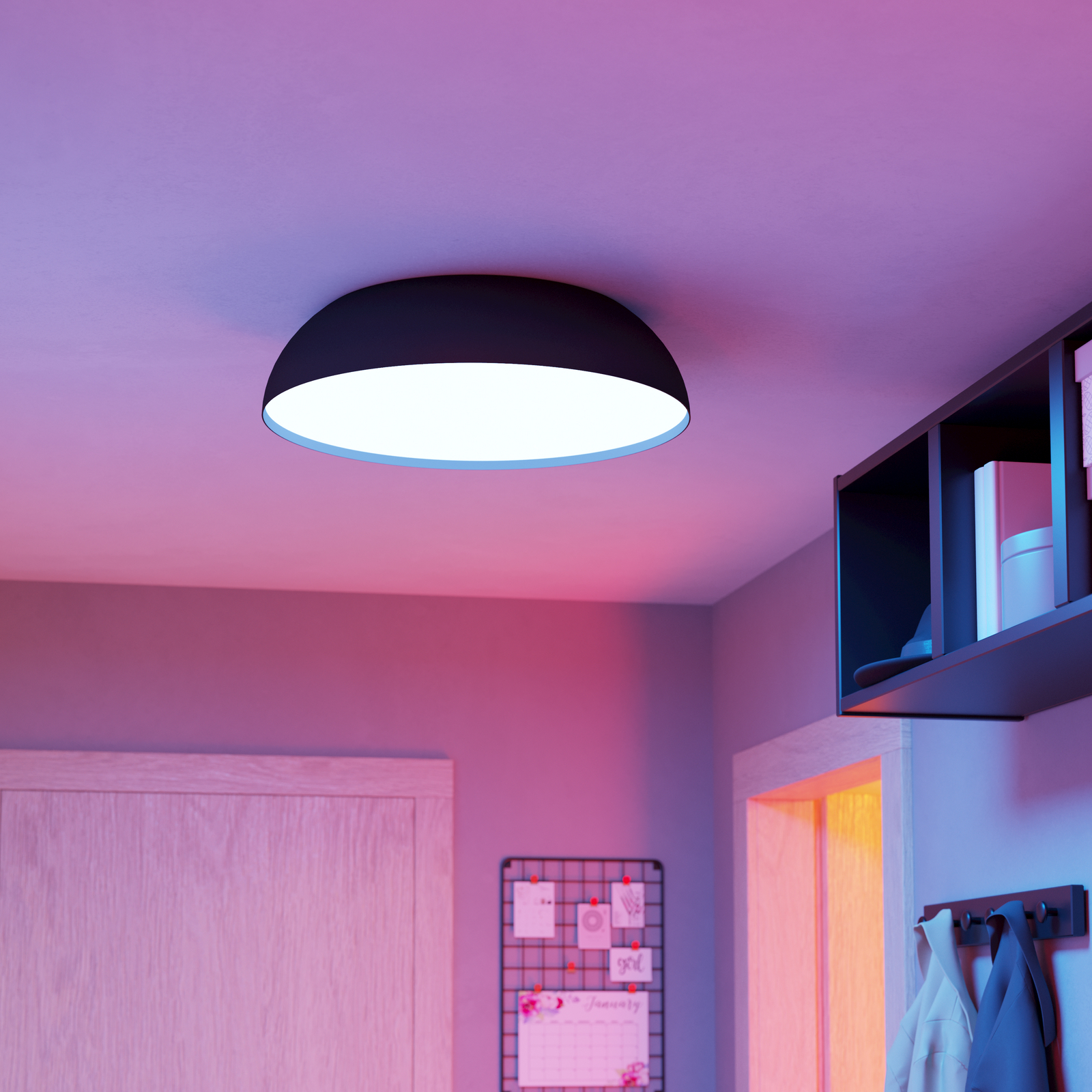 EGLO connect plafón LED inteligente Tollos-Z, Ø 55 cm