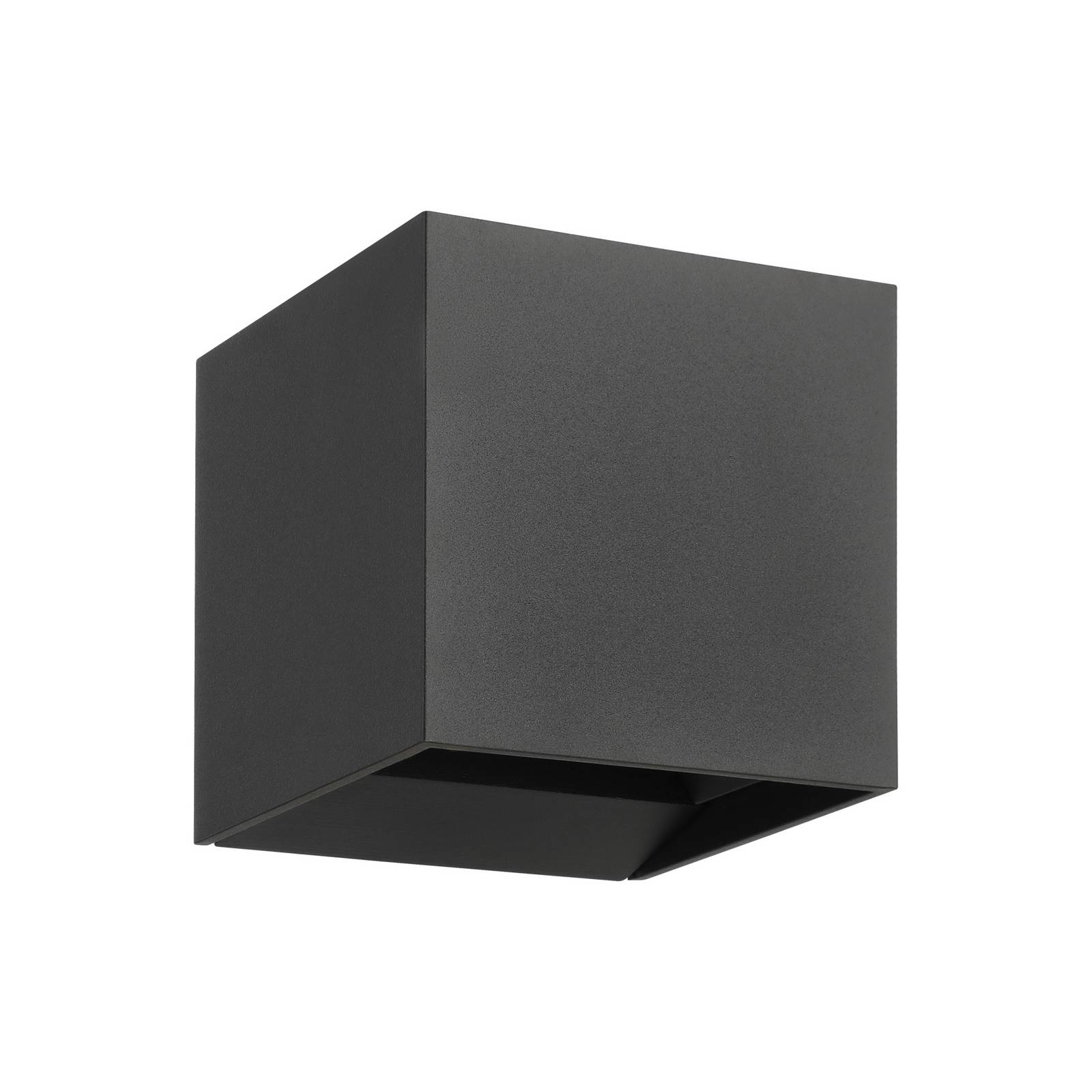 EGLO Applique d'extérieur LED Calpino 3, anthracite, largeur 10 cm, à 2 lampes.