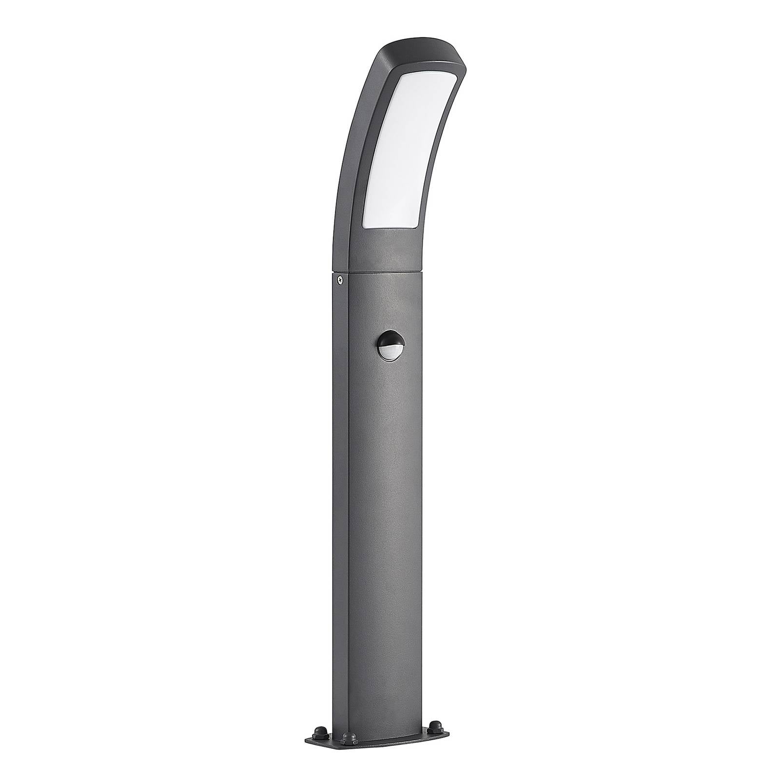 Lindby Moshe LED path light with sensor - Outdoor Bollard / Path Light - Modern - Black