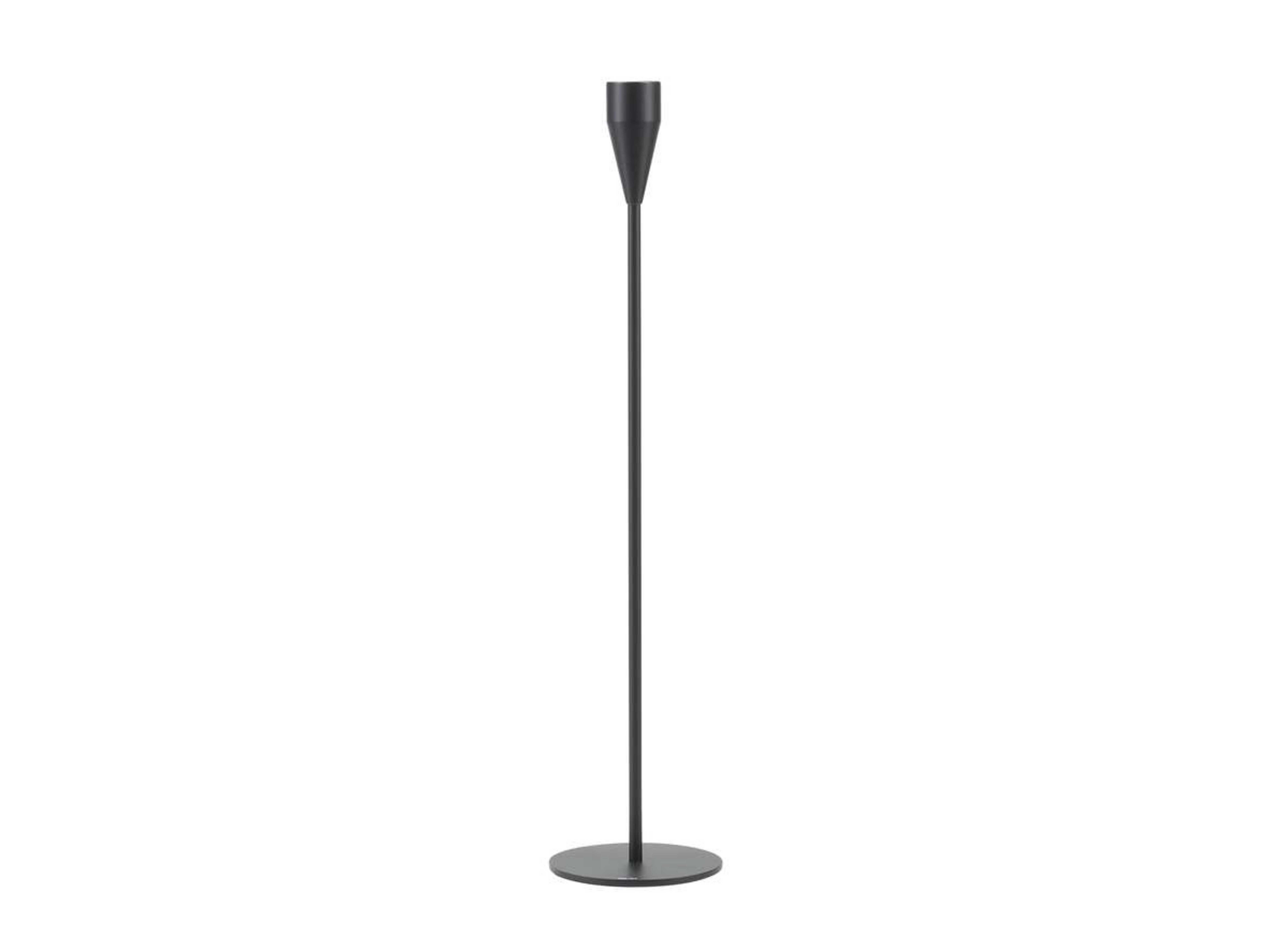 Saturn Kerzenhalter H36 Black - Piet Hein