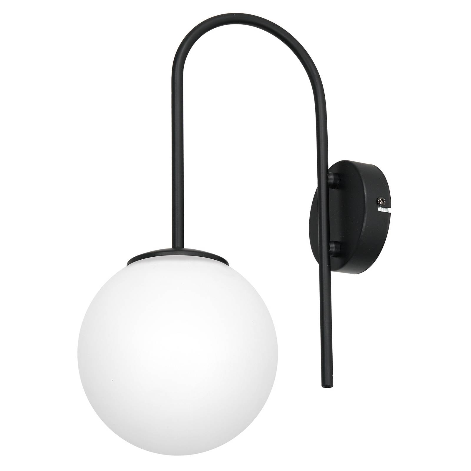 Vägglampa Berlin svart