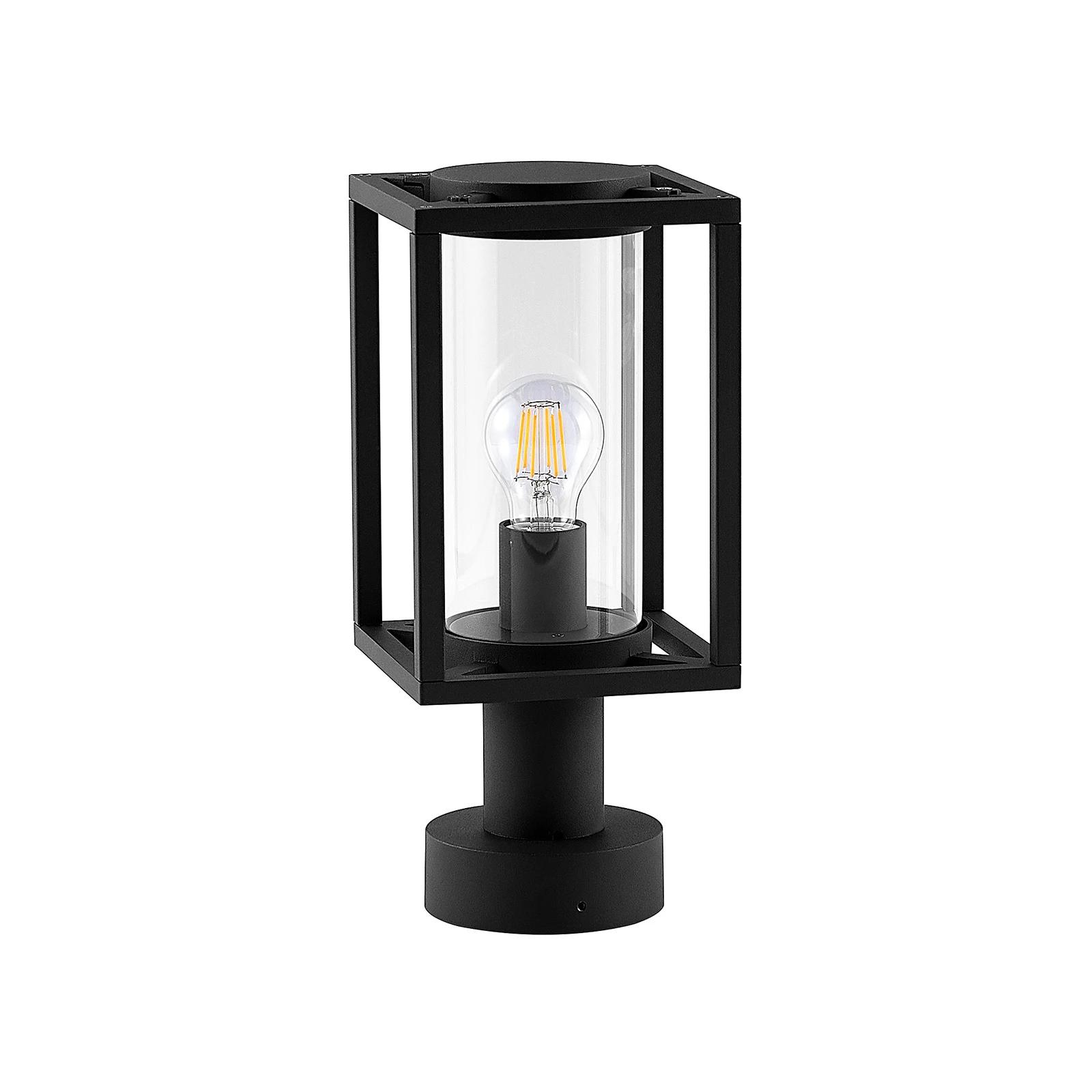 Lucande Ferda φωτιστικό βάθρο, 37 cm, ανθρακί, IP44