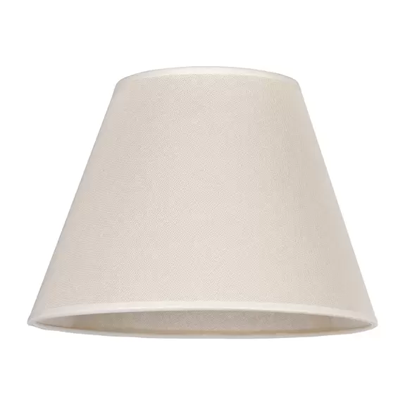 Lampenwelt Lampenschirm Mini Romance für Stehlampe beige