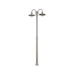Damion 2 Outdoor Park Lamp Stainless Steel - Lindby