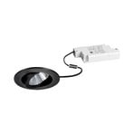 BRUMBERG LED innfelt spot Damita-R, RC-dimbar, matt svart, IP65
