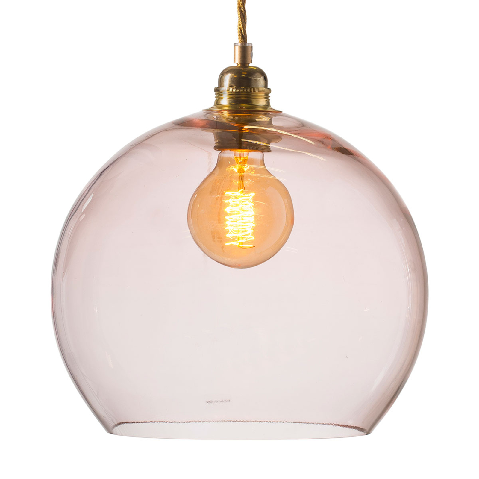 EBB & FLOW Rowan hanging light rose-gold