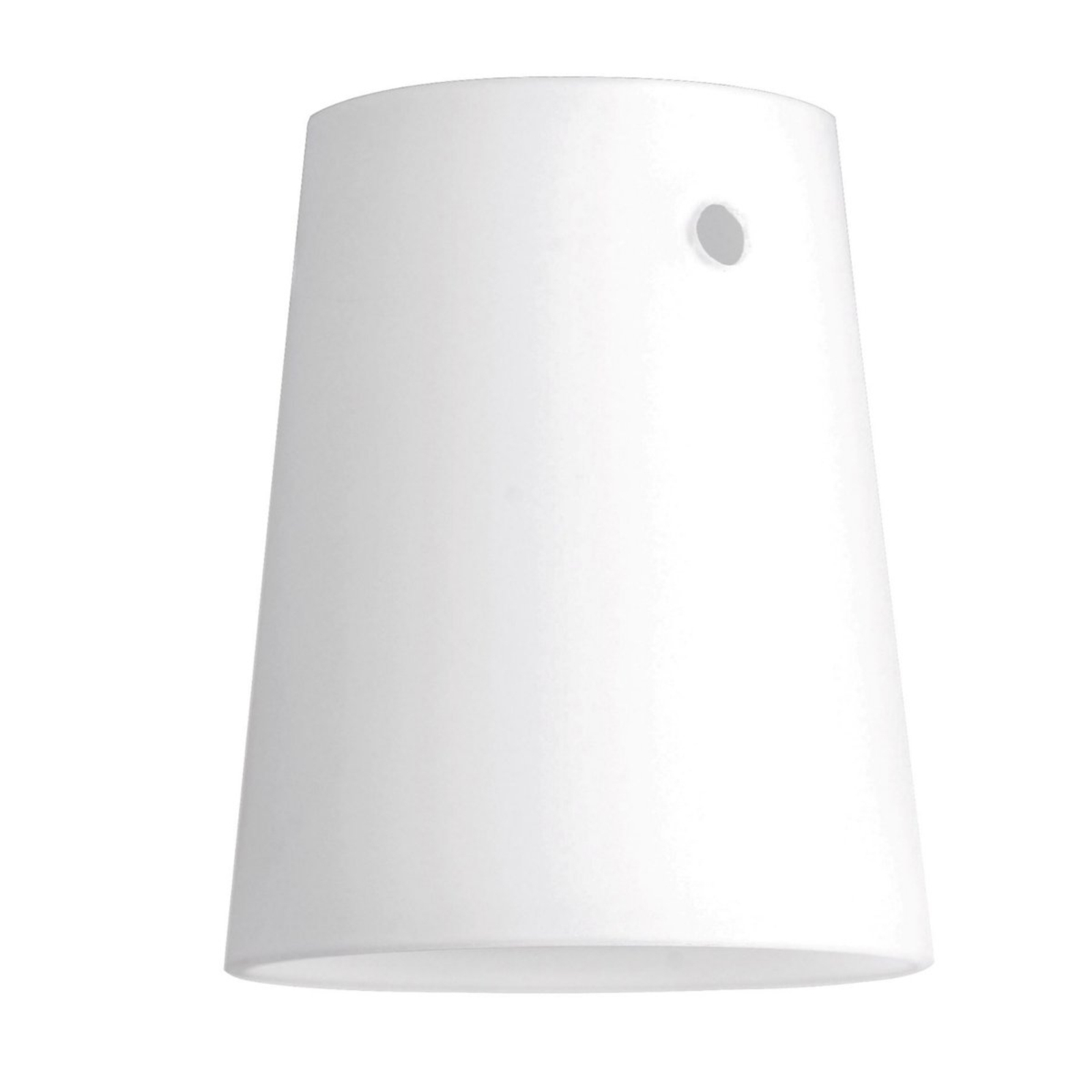 Fischer & Honsel Lampshade for LED spotlight HV track4 tapered 7 cm, glass, H: 9 cm
