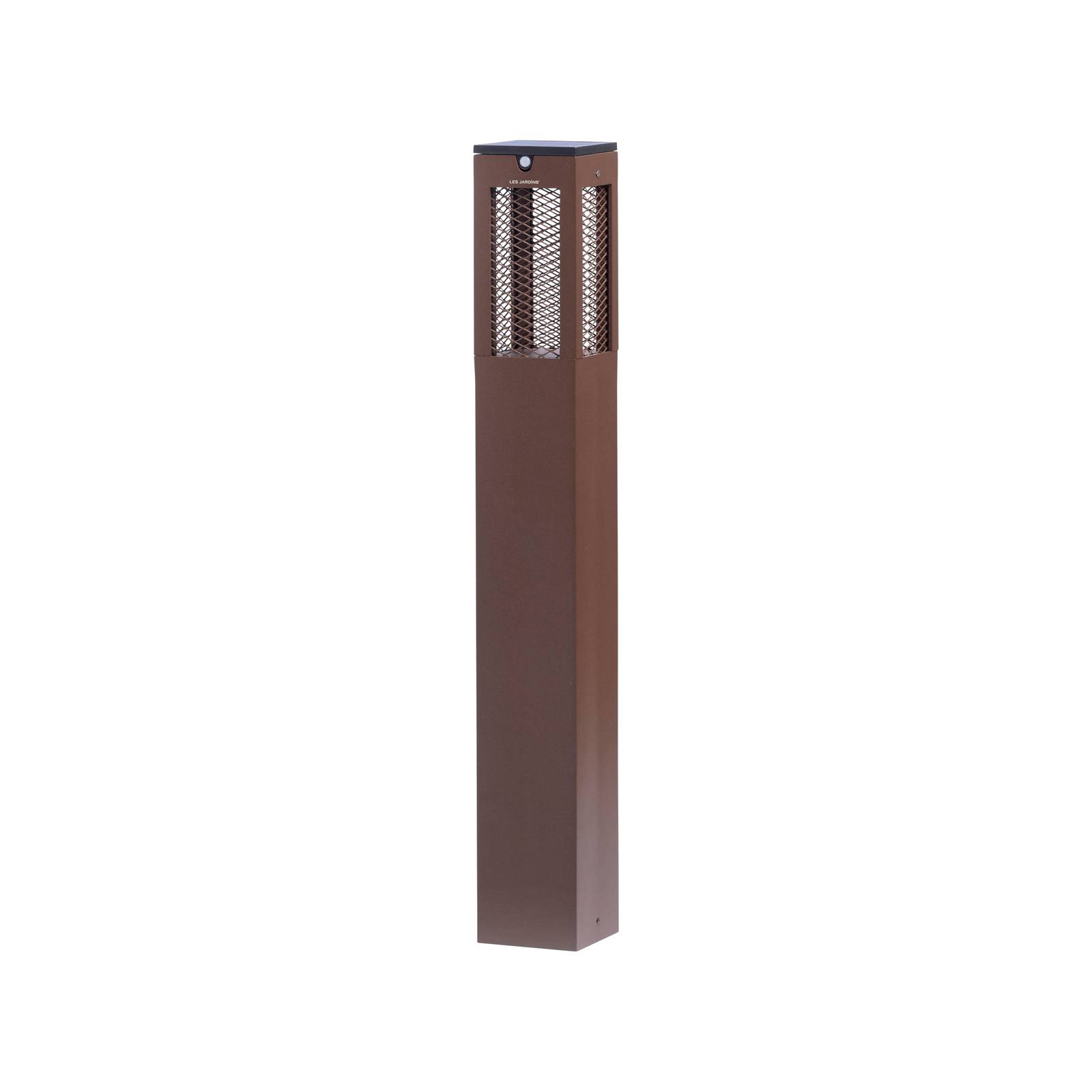 LED-Solar-Wegeleuchte Tradition Sensor Corten 90cm