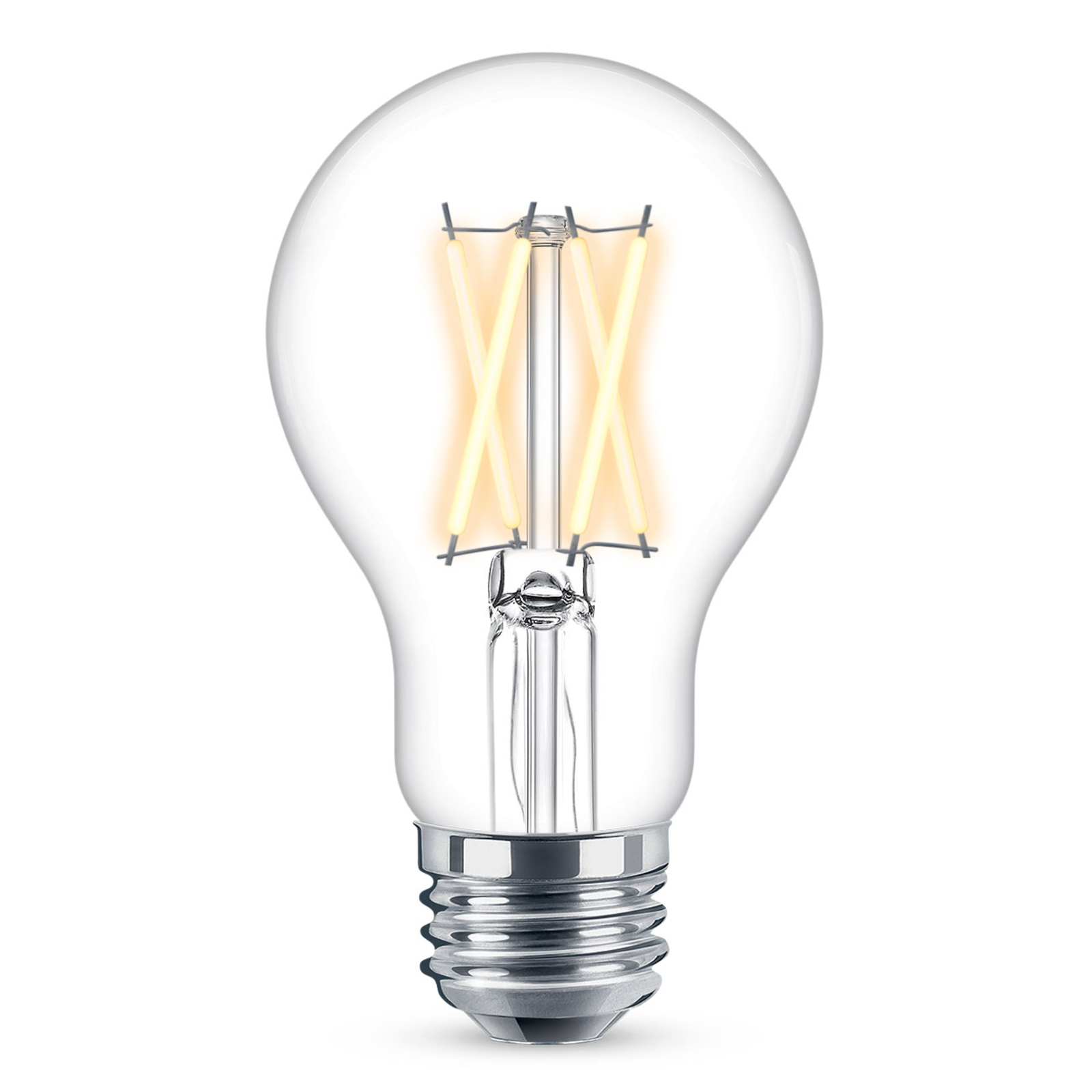 WiZ E27 LED A60 filament clear 6.5 W 2,200-5,500 K, E27, 6.5 W, energy efficiency: A+, L: 10.4 cm