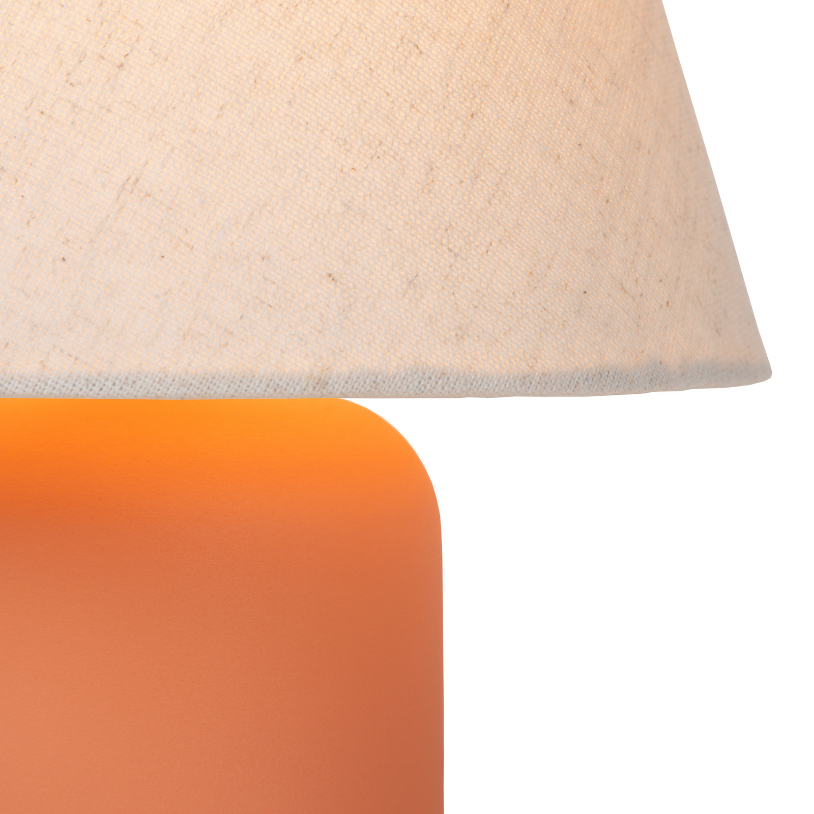 Tafellamp Macia, terracotta/natuurlijke kleur 27 cm Keramiek/stof