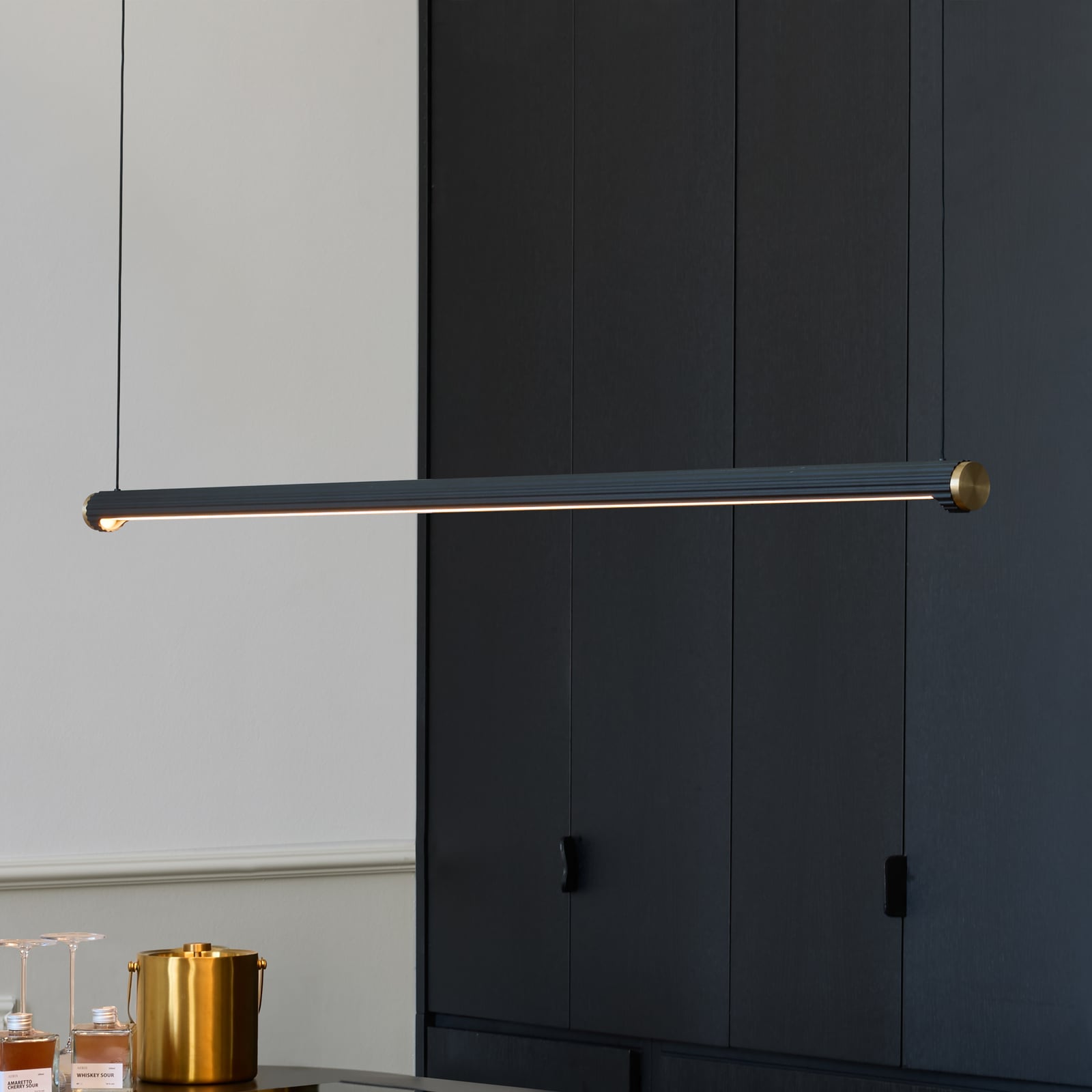 Velvet S1400 Switch LED pendant light, black - LIGHT-POINT Velvet S1400 Switch LED pendant light, black - LIGHT-POINT