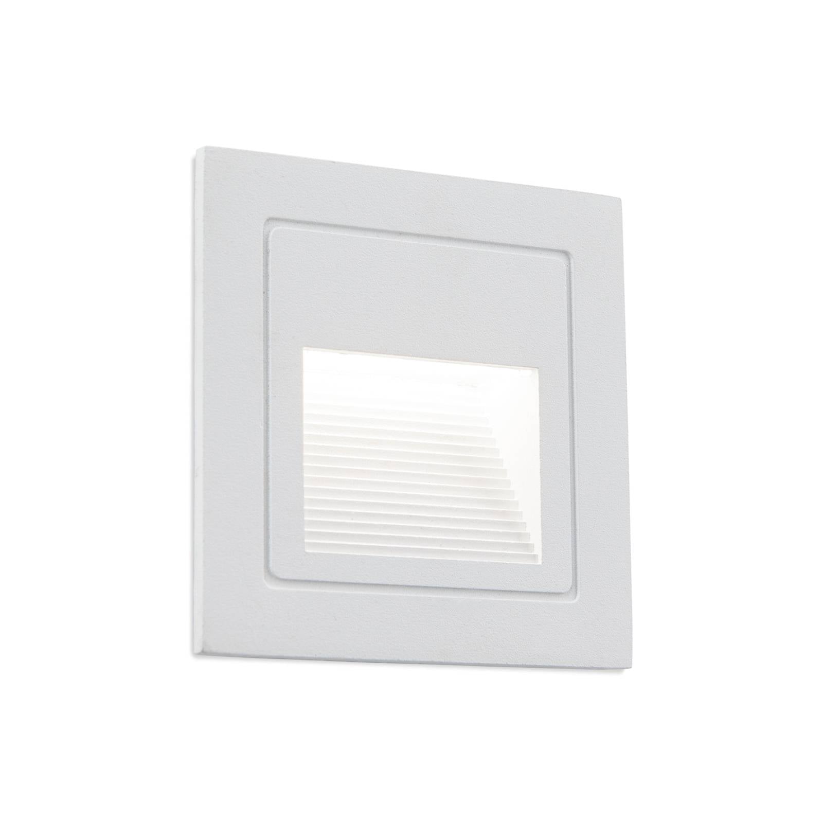LED-Wandeinbaulampe Loro weiß Breite 85 cm Aluminium