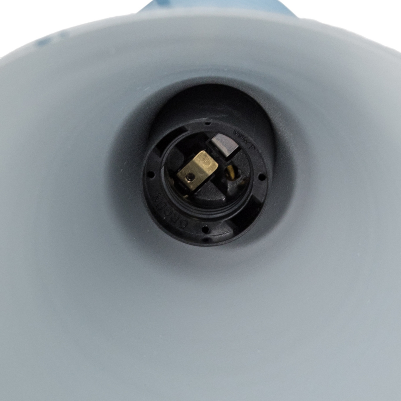 Závěsné světlo Tom, světle modré, kov, Ø 19 cm, E27