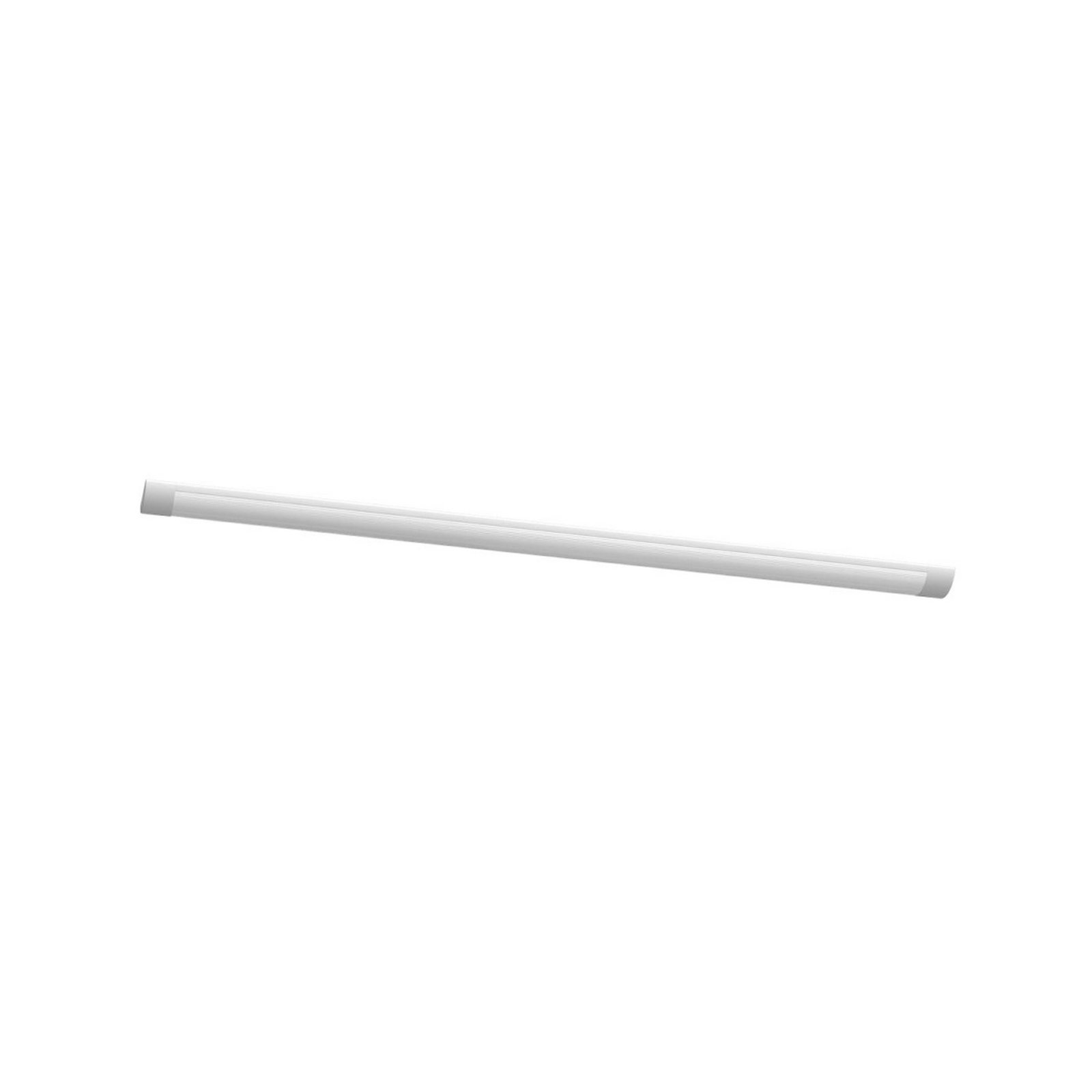 LED ceiling light Batten, length 120 cm, aluminium, white, 4,000 K