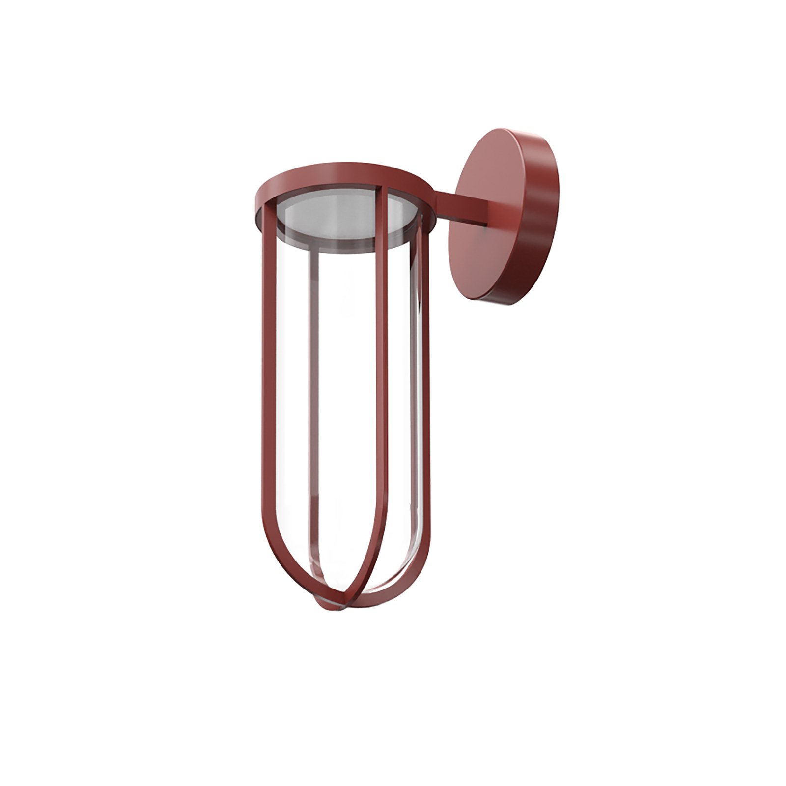 In Vitro Outdoor Wall Lamp Terracotte - Flos