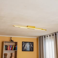 Quitani Talon LED kattovalaisin 2fl messinki anodisoitu