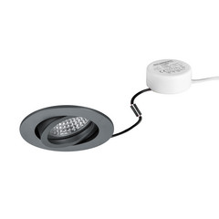 BRUMBERG Foco empotrable LED Tirrel-R RC transformador redondo, titanio