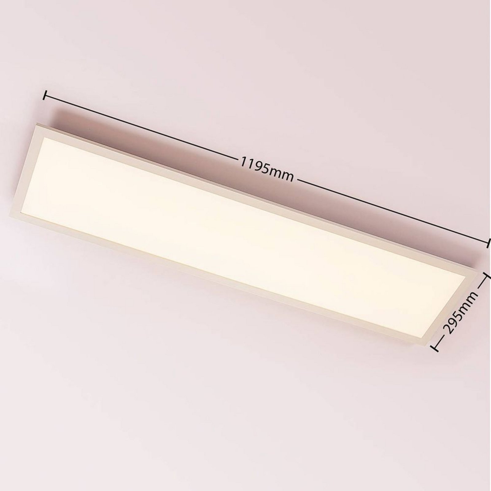 Tinus Plafoniera RGB 119,5x29,5 Bianco - Arcchio