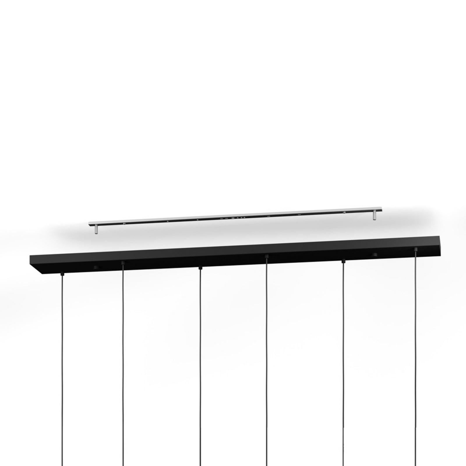 Suspension EGLO ARISCANI 1, Ø 65 cm, à 10 lampes, noir/cuivre Suspension EGLO ARISCANI 1, Ø 65 cm, à 10 lampes, noir/cuivre