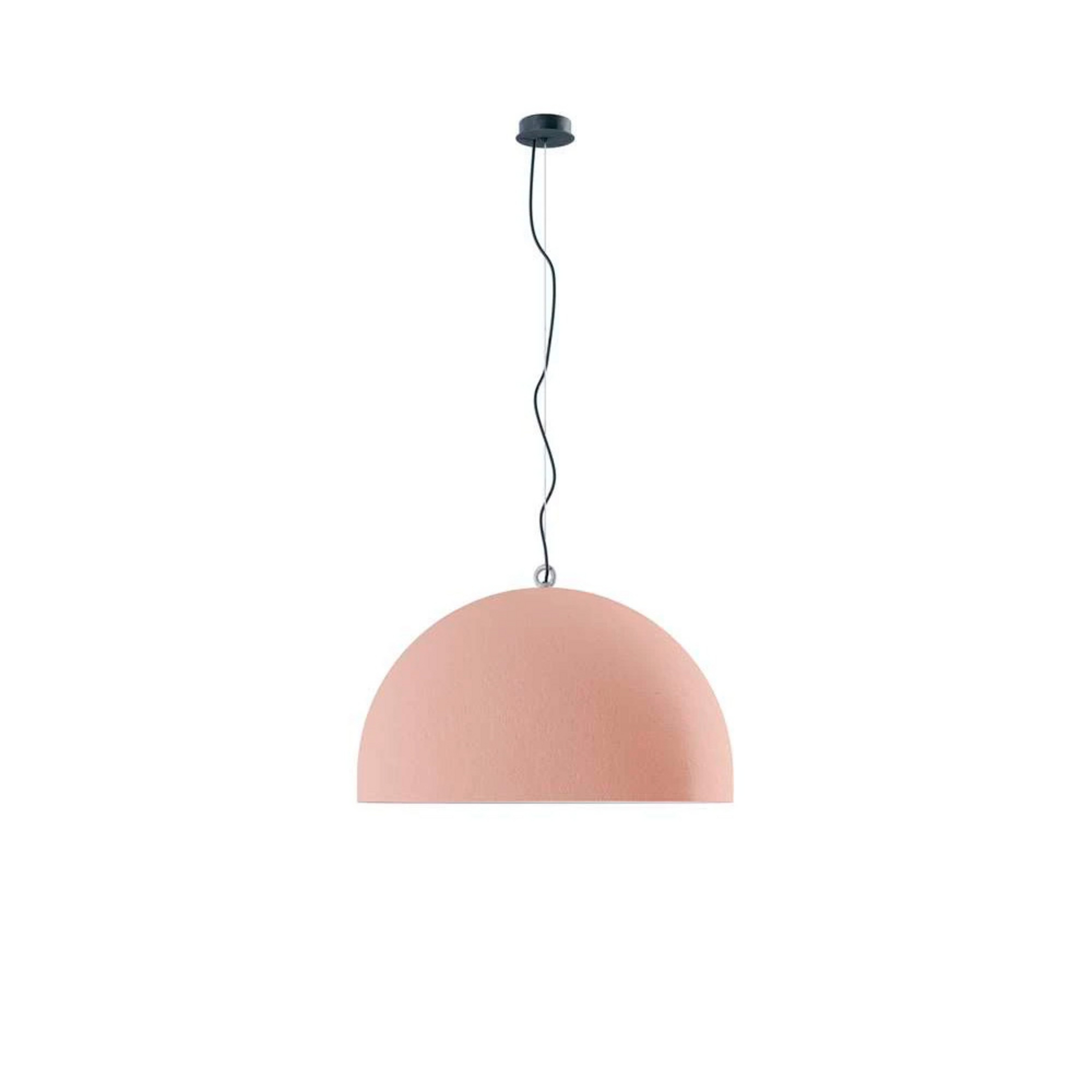 Diesel Living Urban Concrete Dome Pendant Light Ø80cm, pink